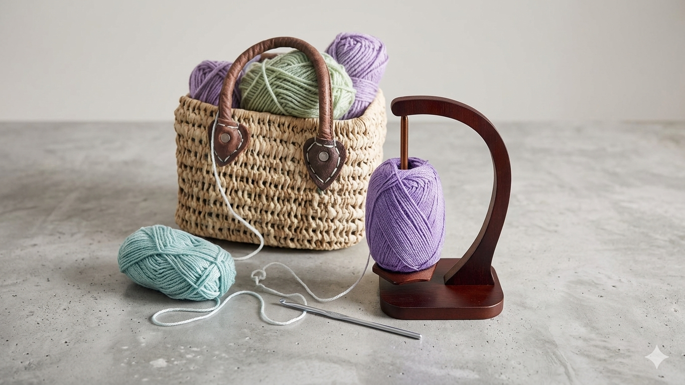 The Yarn Holder Every Crocheter Needs