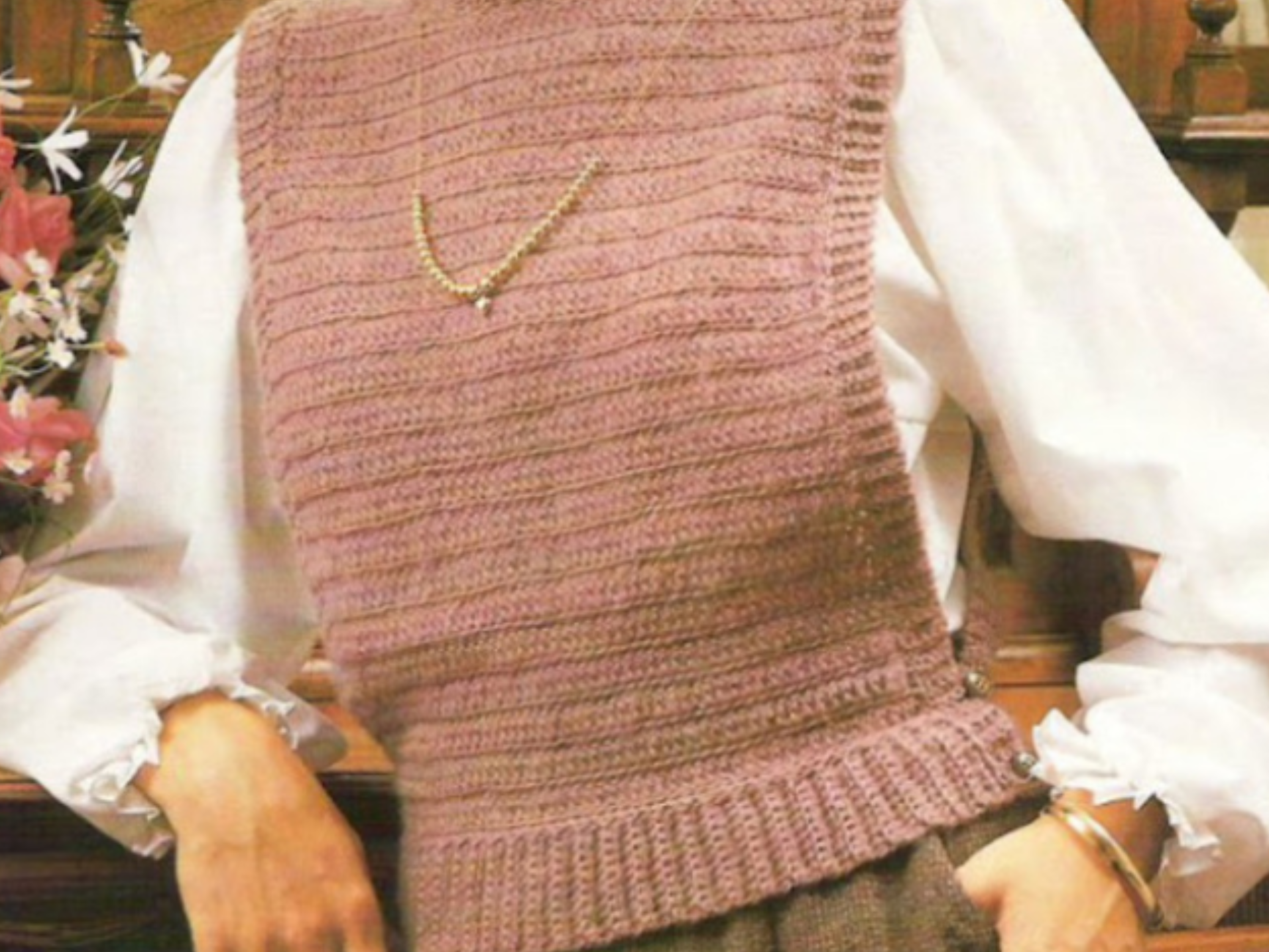 Womens Crochet Woman's Crochet Summer sleeveless Slipover - summer top Chest  - Crochet Pattern PDF Download