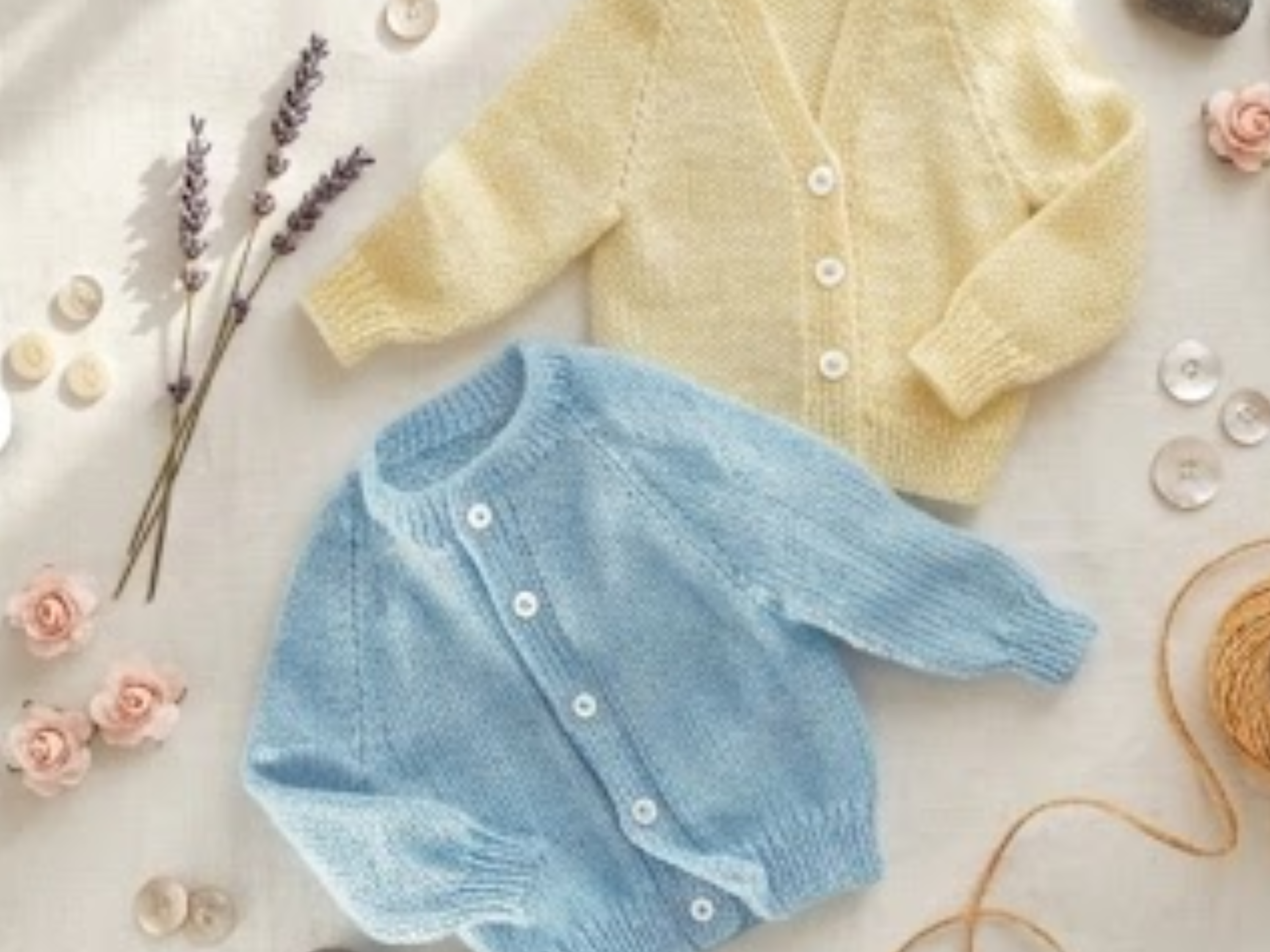 Baby Knitting Pattern Child's Easy Beginners Cardigan round neck-V Neck Knitting Pattern -DK-8ply