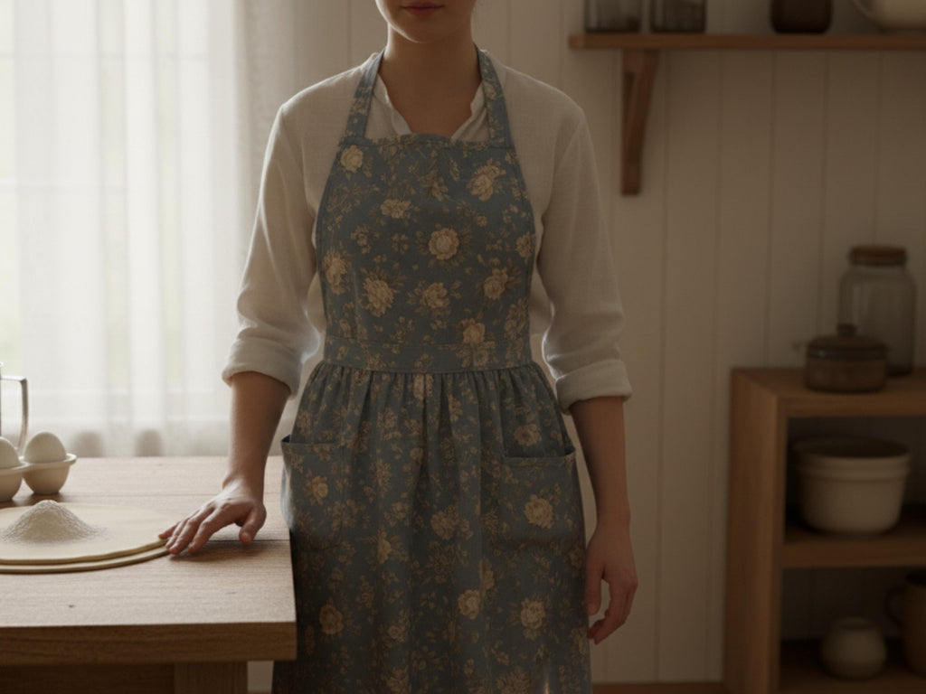 Easy Apron sewing pattern -Vintage pattern-Grandmas classic apron