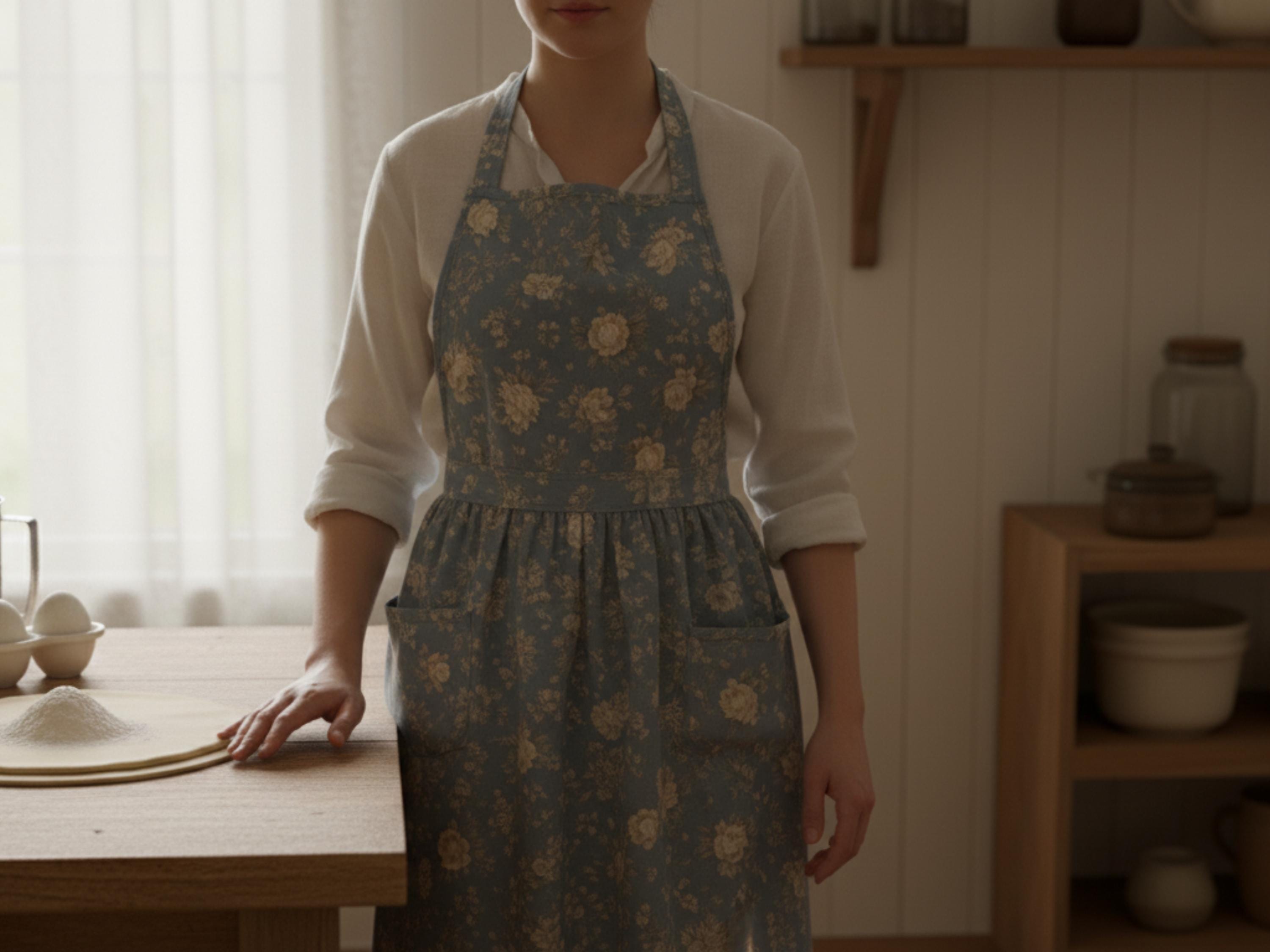 Easy Apron sewing pattern -Vintage pattern-Grandmas classic apron