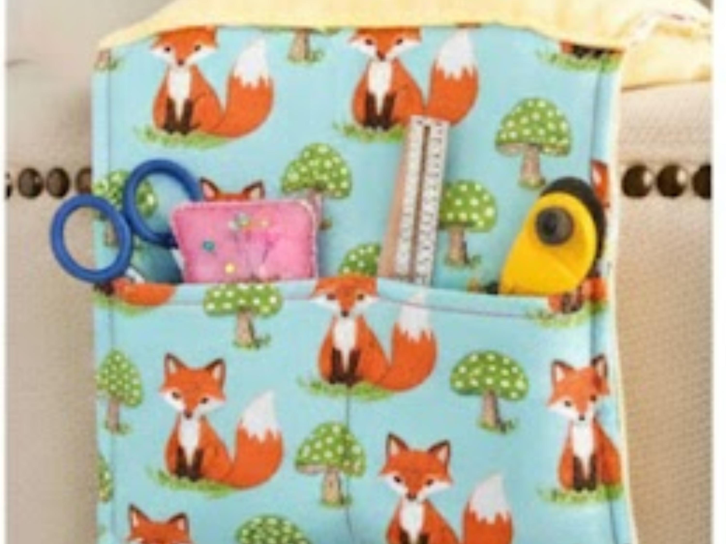 Armchair Caddy Pattern, Sewing Caddy, PDF Sewing Pattern, Couch Caddy, Sewing Caddy, PDF Pattern