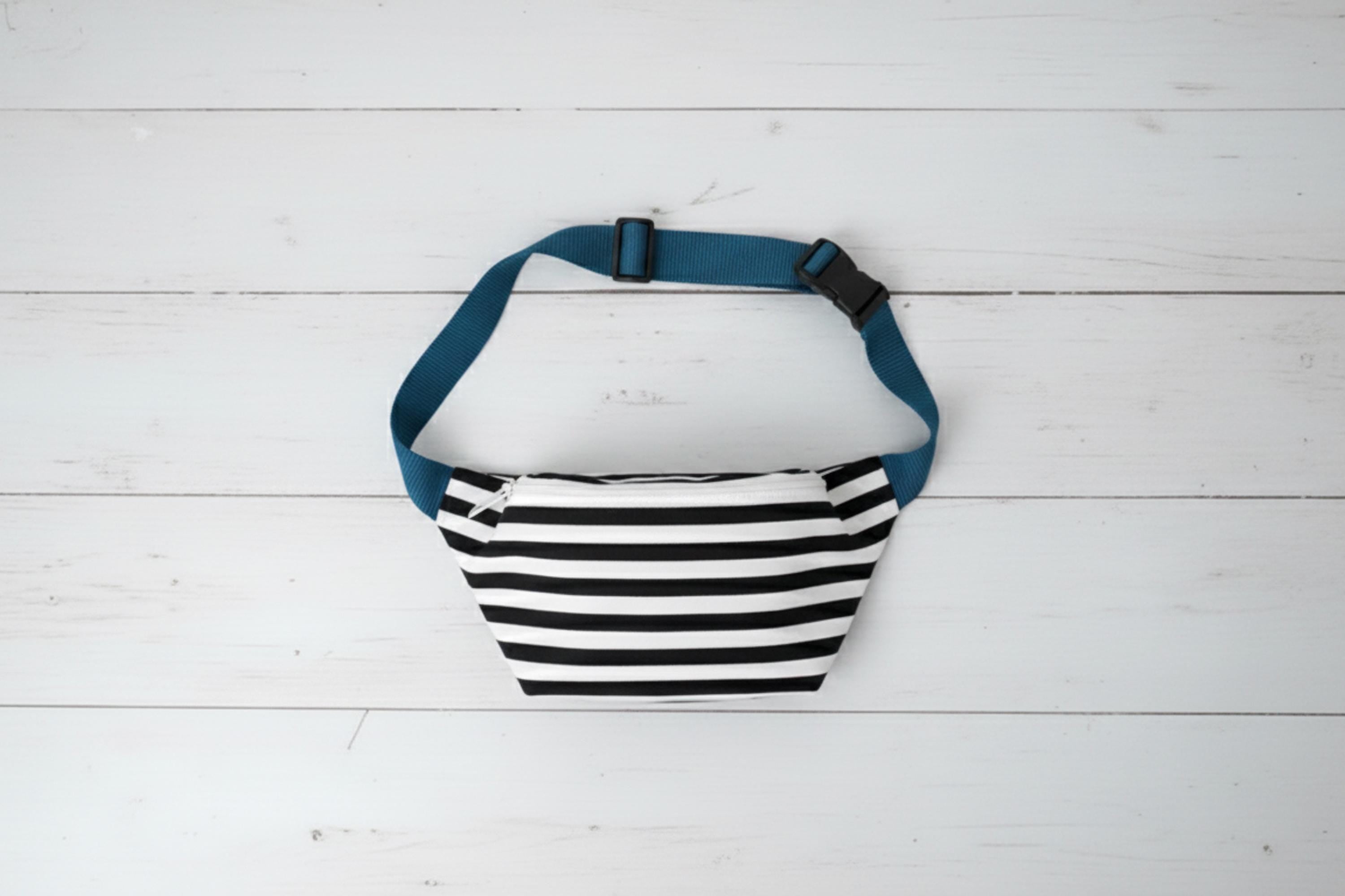 How to Sew a 2 Zip Fanny Pack Sewing : Beginner Waist Bag (PDF Step by step )