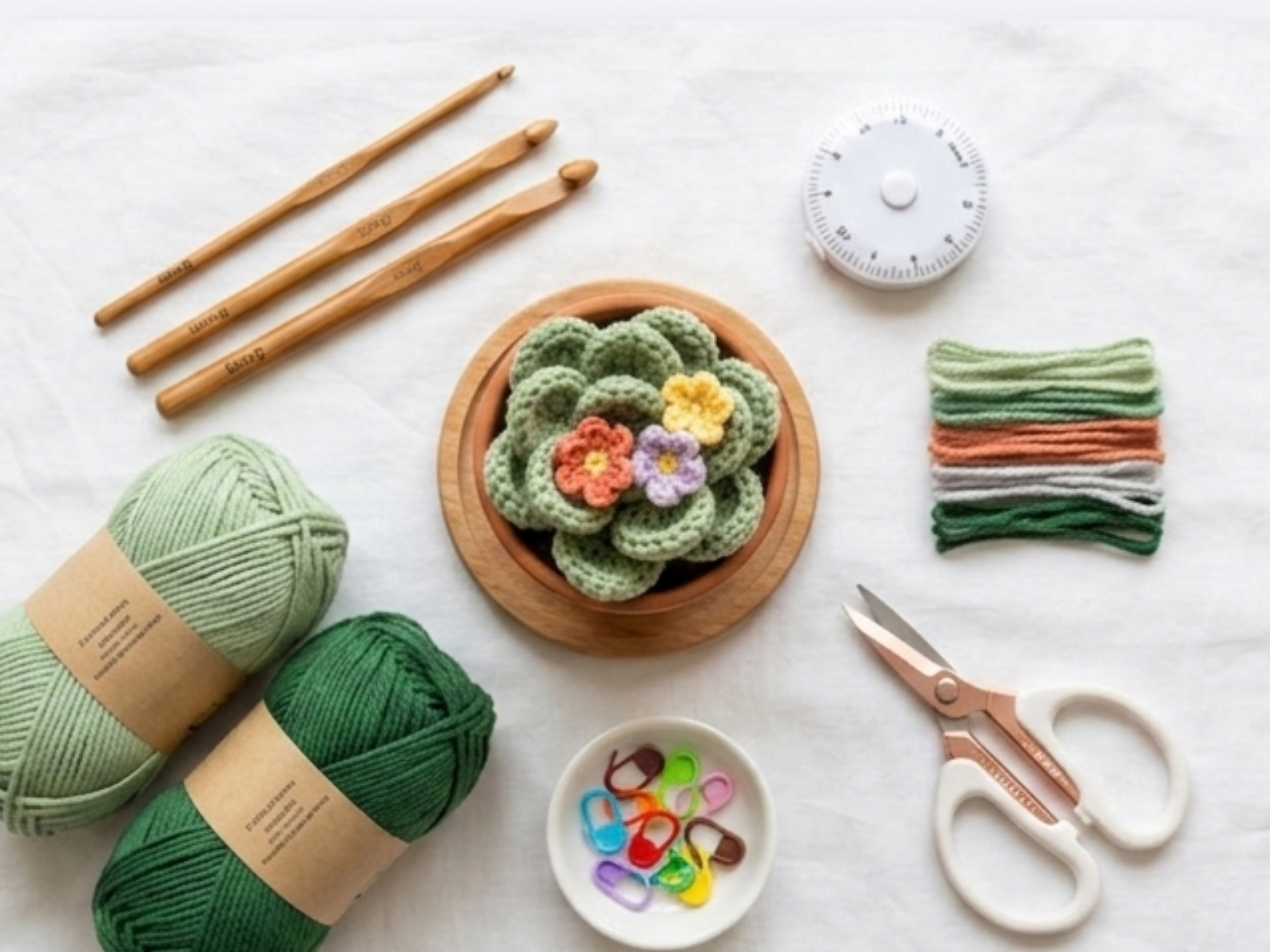 Easy beginner crochet pattern Crochet Succulent Pot Pattern | Beginner Amigurumi Tutorial (Digital Download)