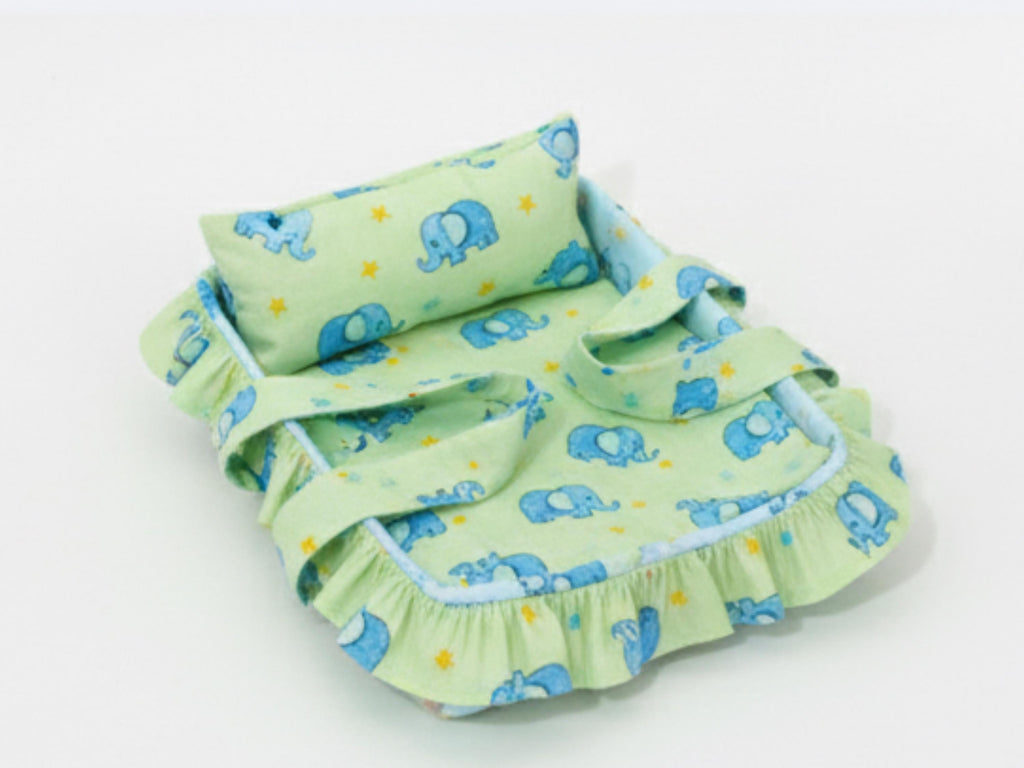 Dolls crib-sewing pattern for dolls crib-Doll accessories sewing pattern