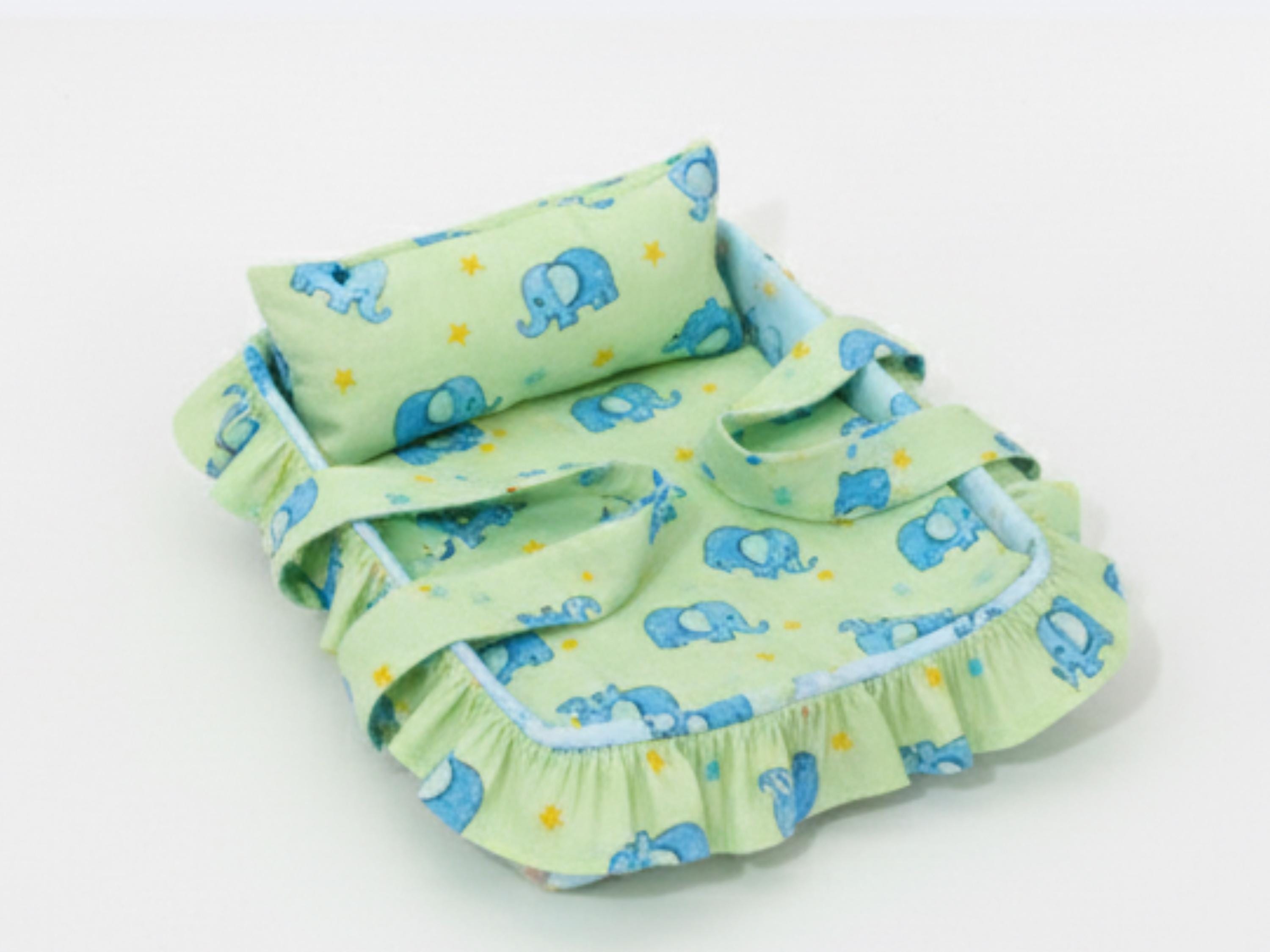 Dolls crib-sewing pattern for dolls crib-Doll accessories sewing pattern