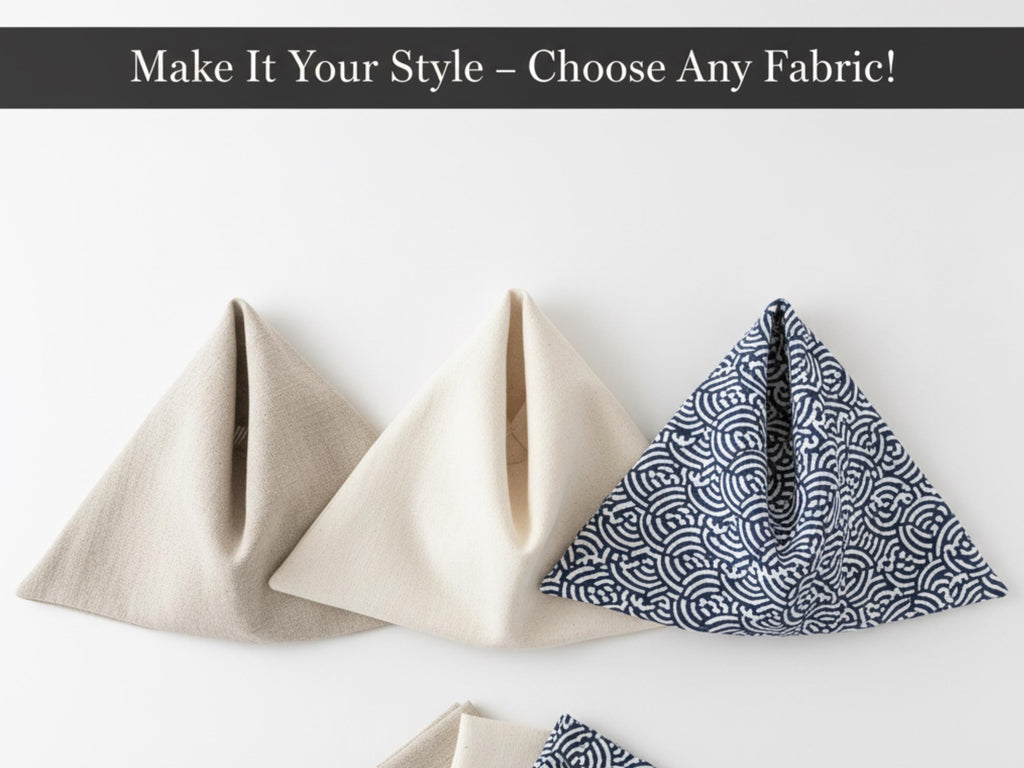 Small Japanese Folded Bag | PDF Sewing Pattern with Tutorial | Instant Digital Download | Easy Triangle Bag Pattern | Origami Sewing Project