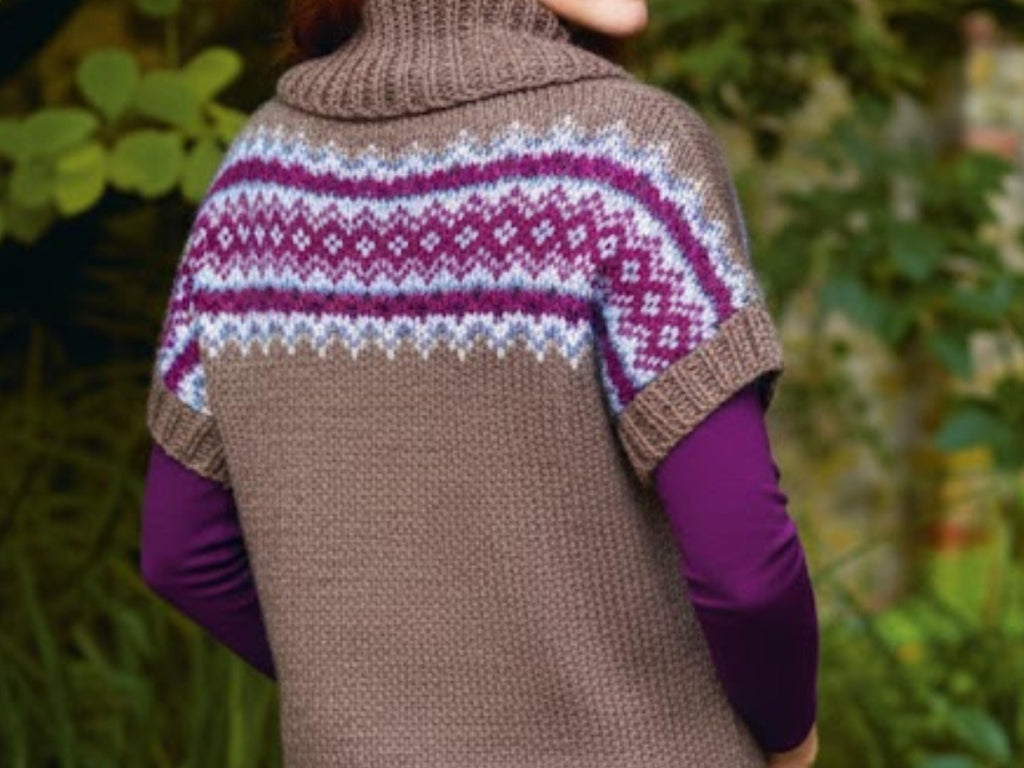 Cable Knit Cardigan Pattern | Cowl Collar, DK Yarn (PDF Pattern)