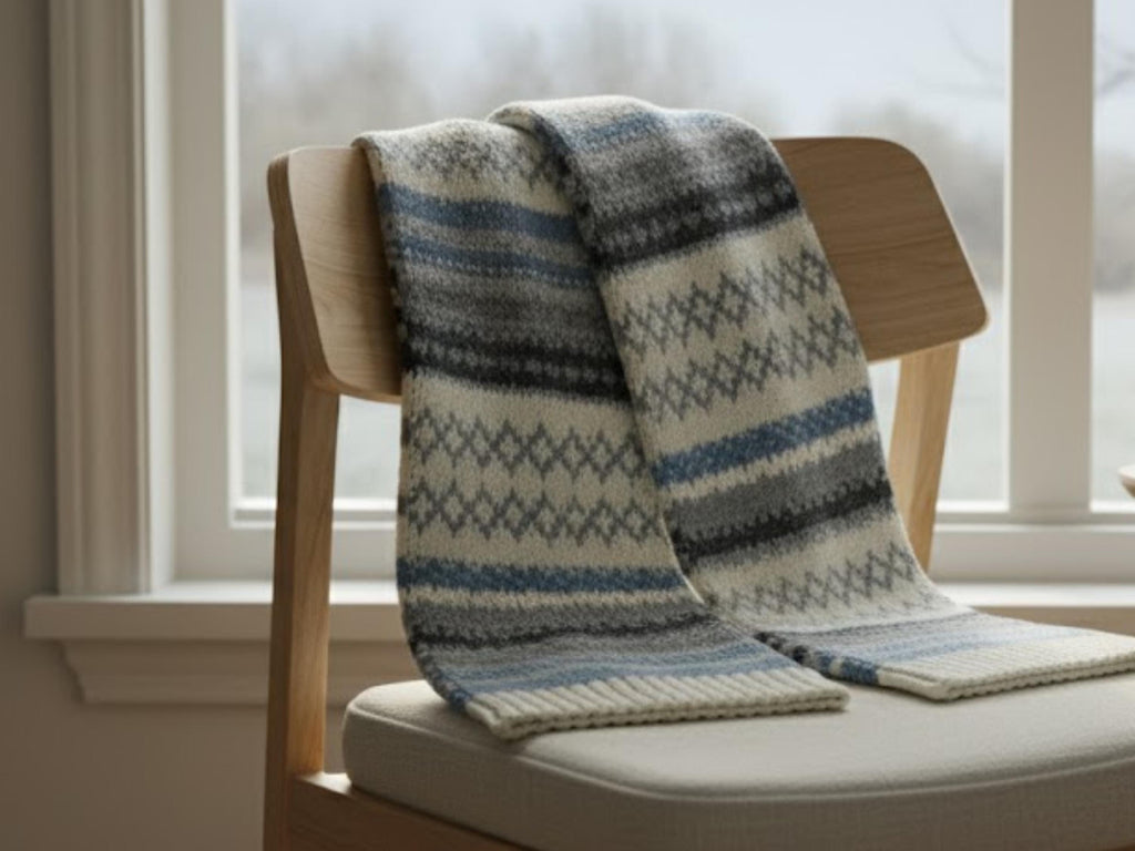 Mens knitted scarf - Men's Scarf Pattern | Easy Ribbed Beginner Pattern (PDF)