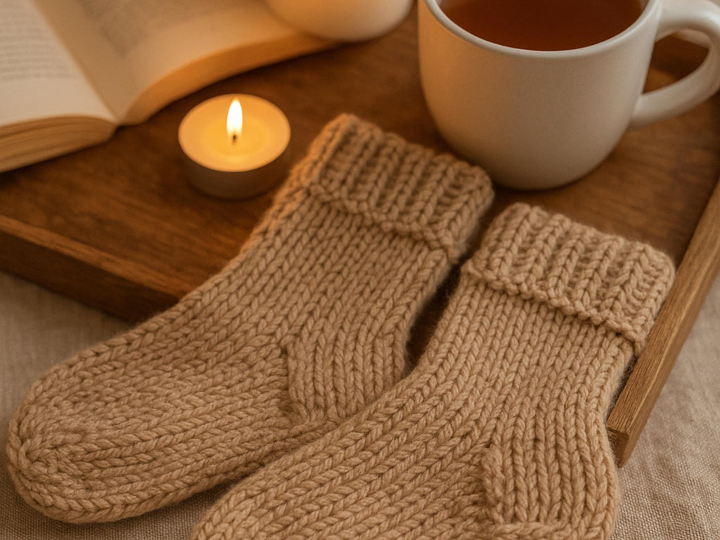 Beginner Knitted Socks Pattern | Step-by-Step Tutorial (PDF)