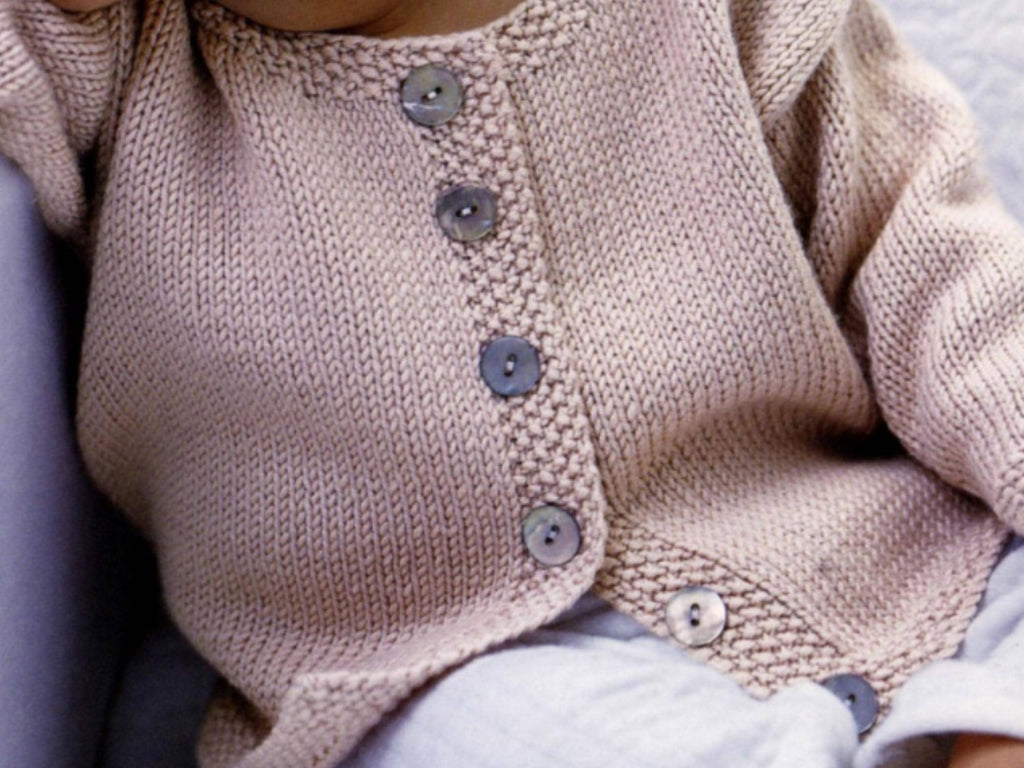 Easy Baby Cardigan Knitting Pattern | Boys & Girls  Jacket|Sizes 0–36 Months|PDF Instant Download|Beginner knitting pattern