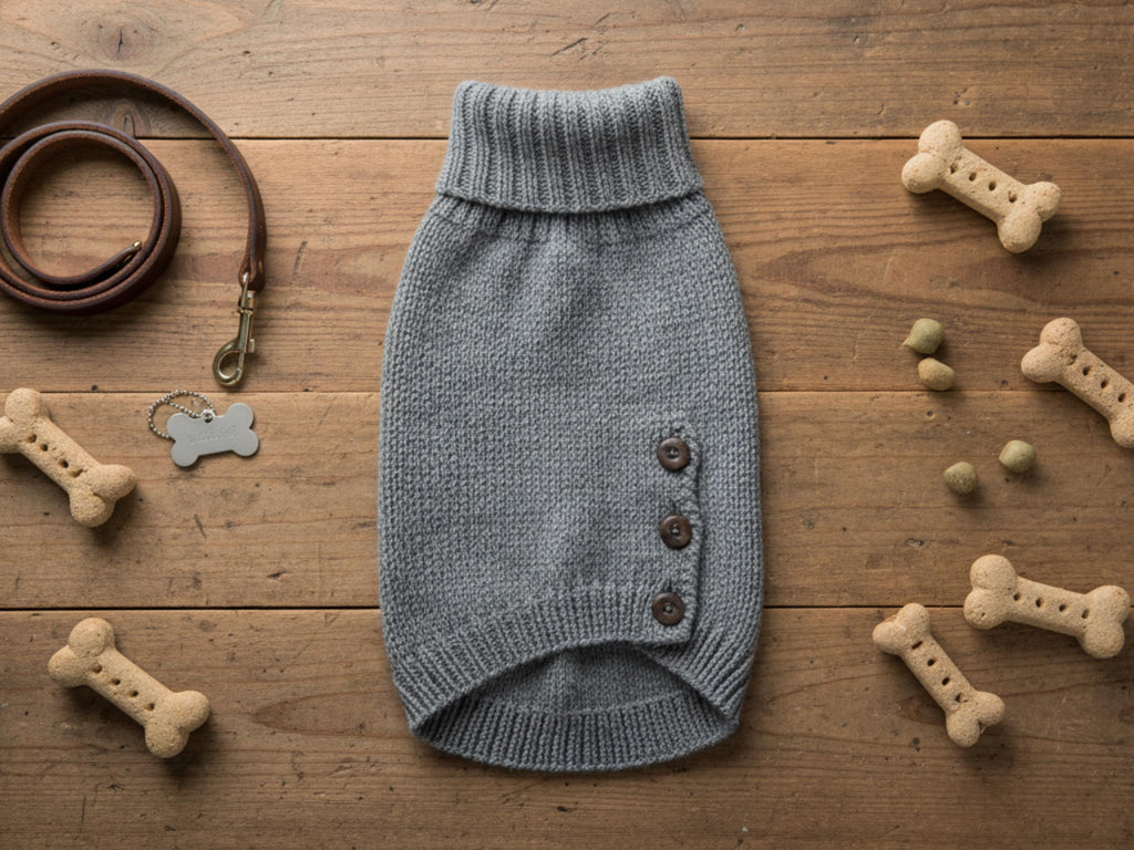 Dog coat knitting Pattern (7 SizesXXS–XXL) | DK / 8 Ply Wool Roll-Neck Sweater with Under-Belt | Dog Blanket Rug | PDF  English