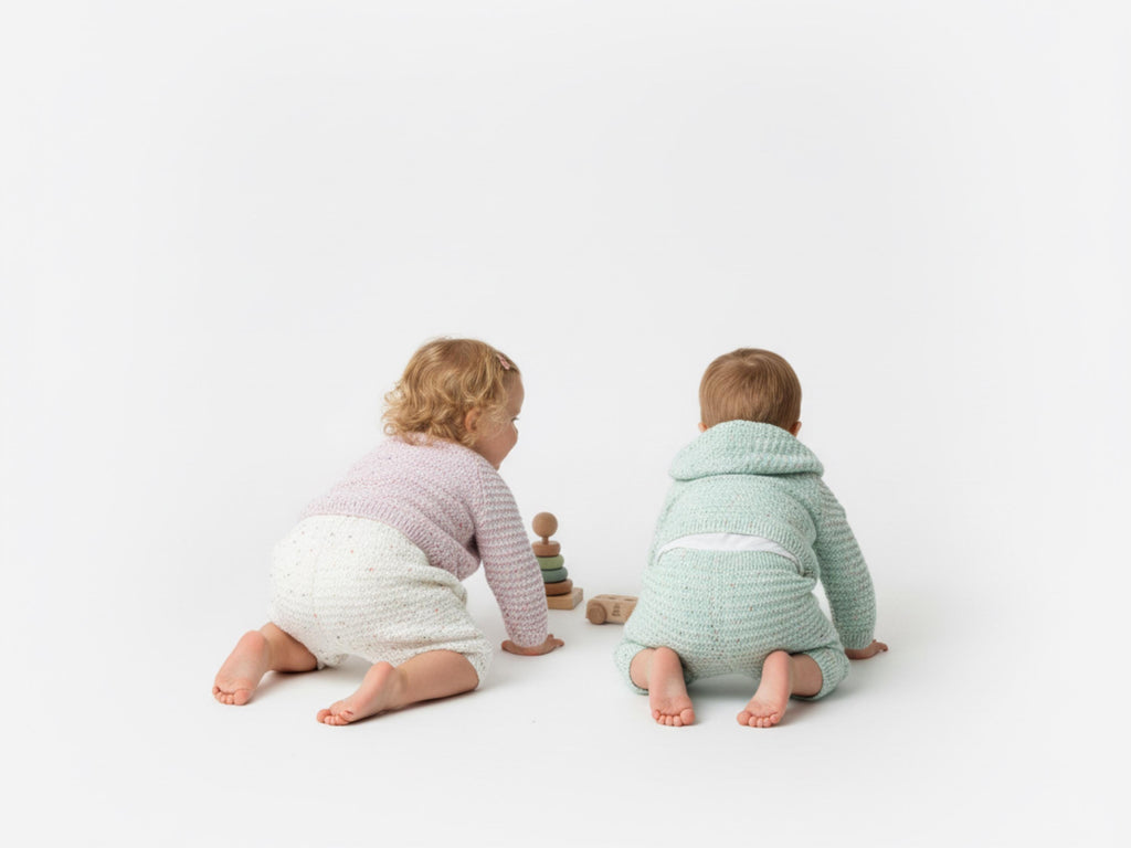 Baby Cardigan, Jacket Knitting Pattern, Vintage Knit (PDF Pattern)
