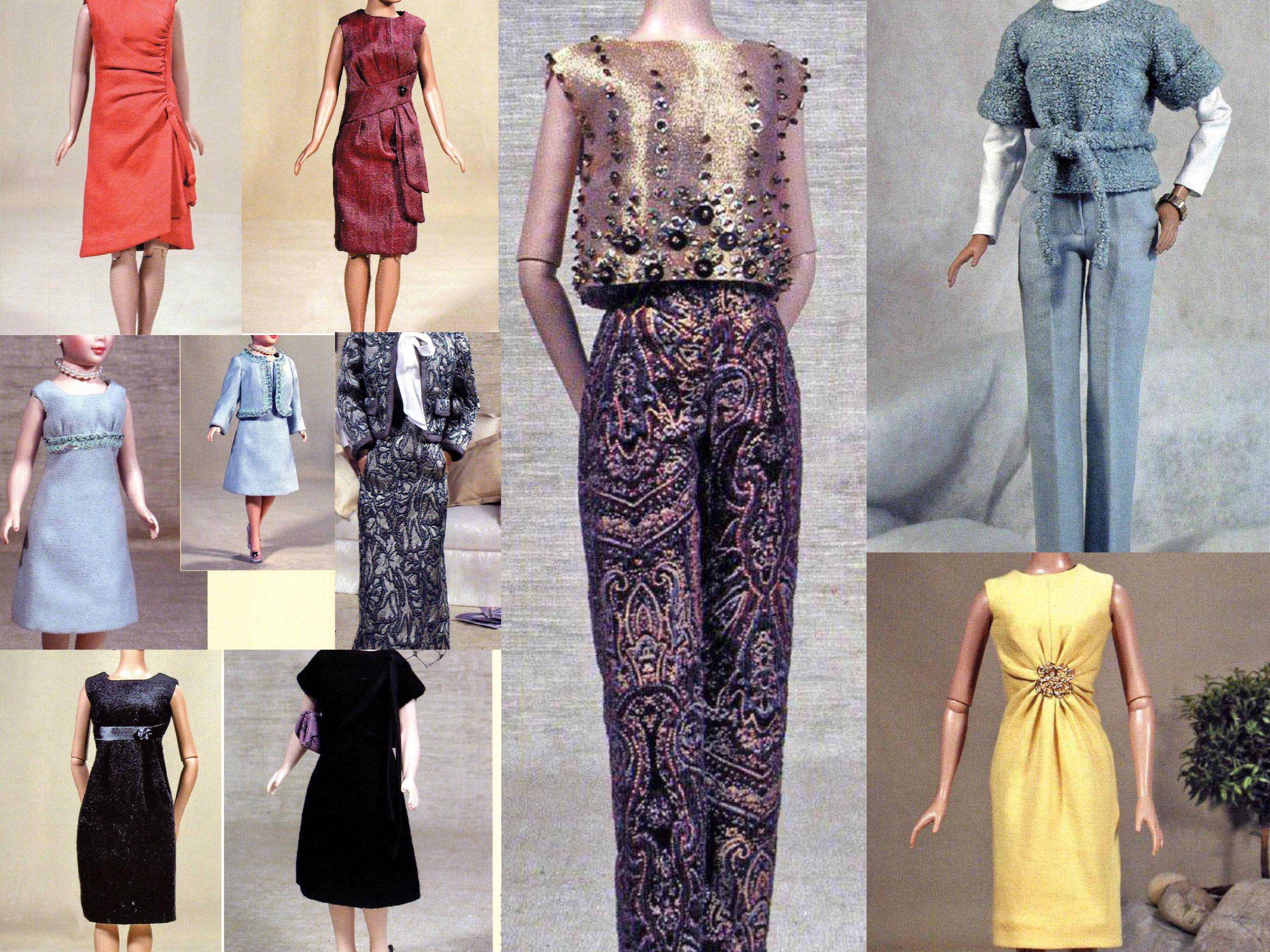 Vintage Doll Clothes Sewing Patterns – PDF E-Book Bundle (Digital Download)