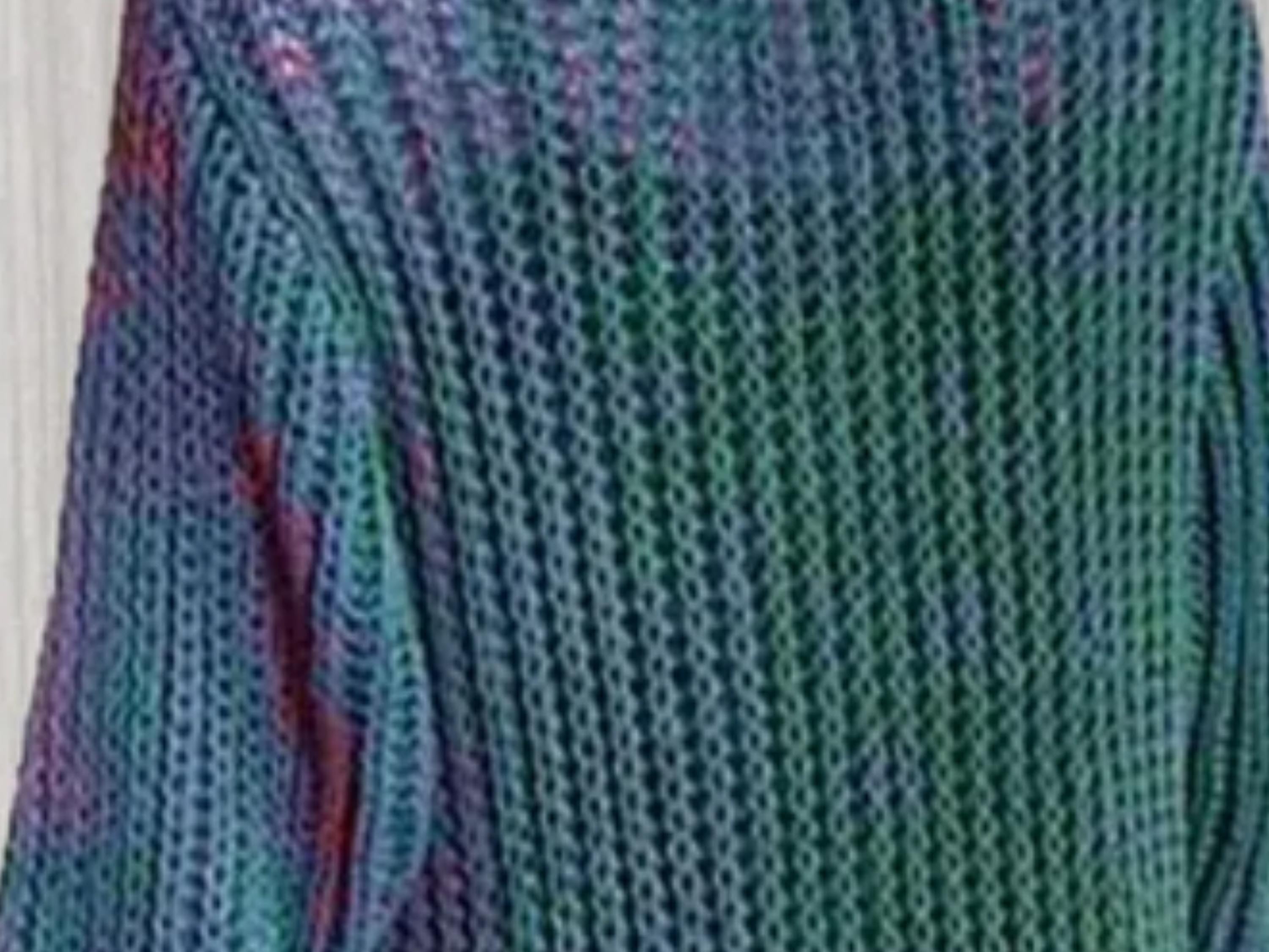 Slouchy Knit Pullover Pattern PDF – Vintage Plus Size Jumper, Cozy Sweater Tutorial for Beginners