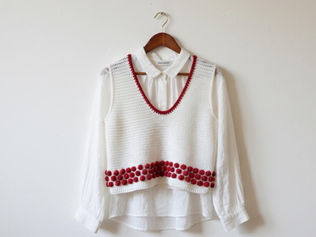 Womens Crochet Vest Pattern | Boho Floral Sleeveless Top | Easy Crochet PDF for Women | Romantic Crochet Sweater Vest|Vintage crochet
