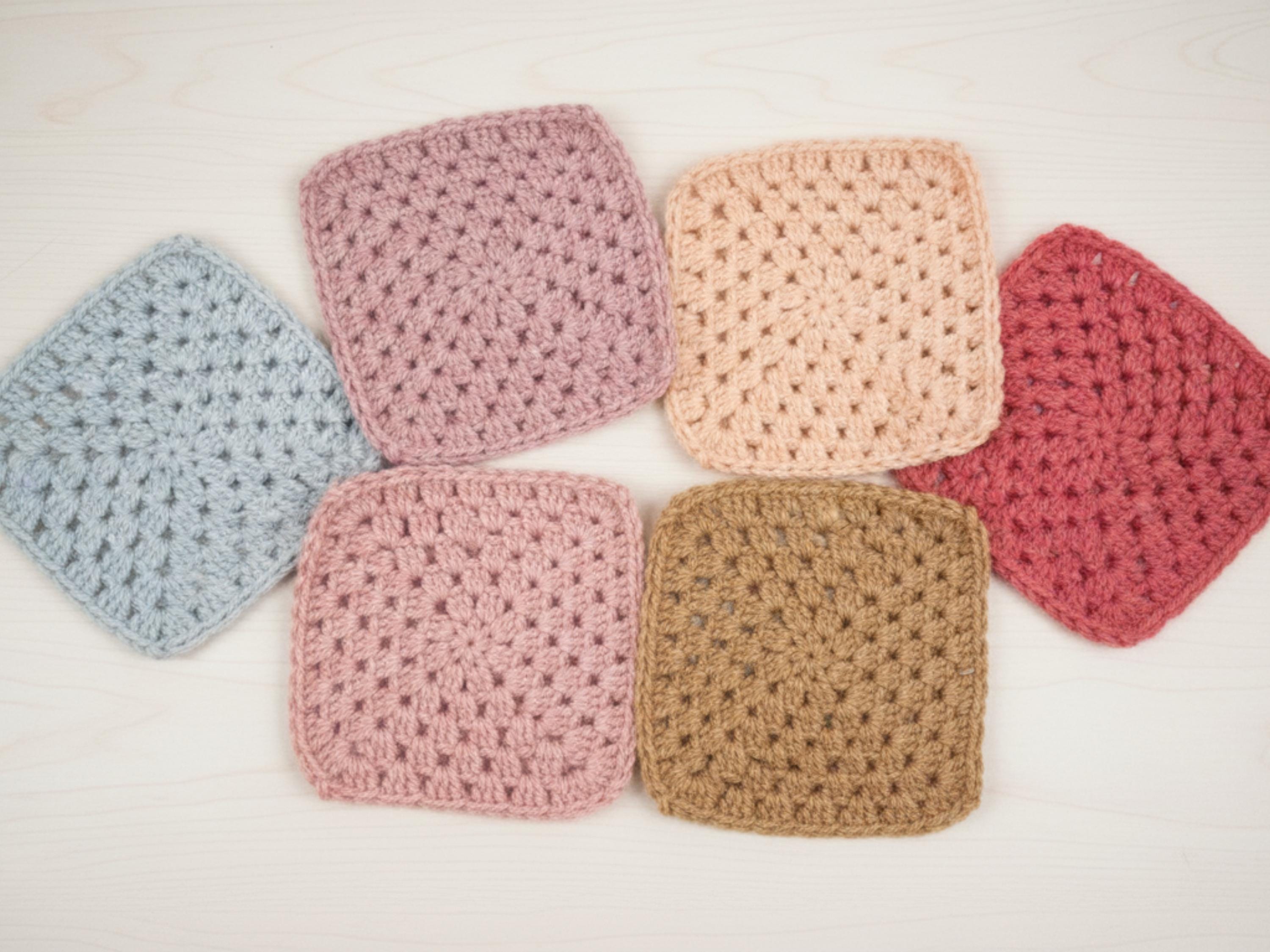 Easy beginner flower starburst Granny Square Crochet Pattern Colorful Floral Motif PDF Pattern • Instant Digital Download • Crochet Blanket