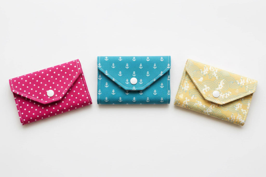 Mini Envelope Wallet Sewing Pattern | Beginner Card Coin Purse (PDF Download)