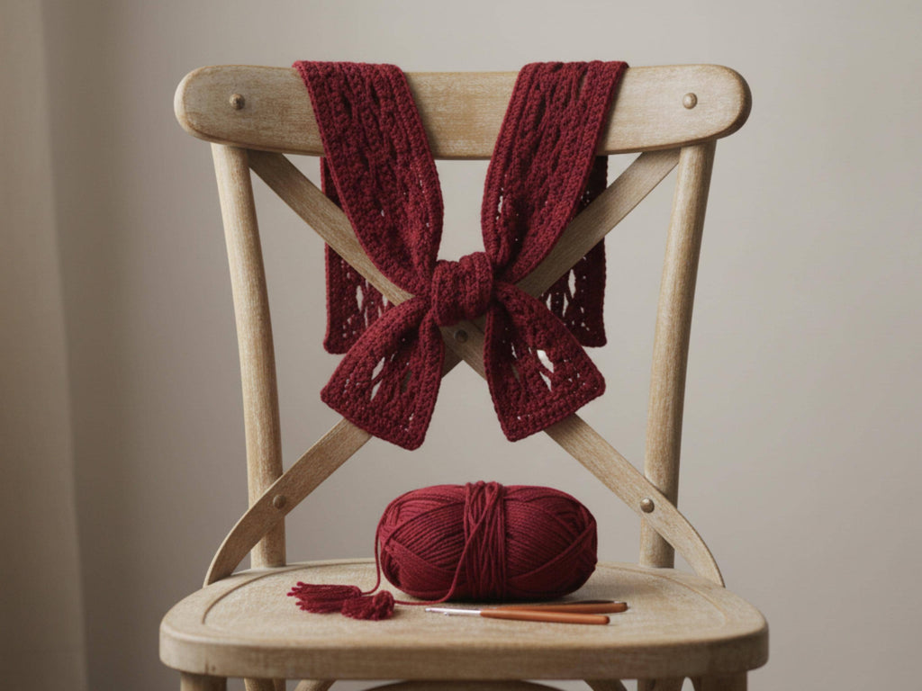 Sophie Crochet  Scarf Pattern-Beginners easy scarf pattern for women