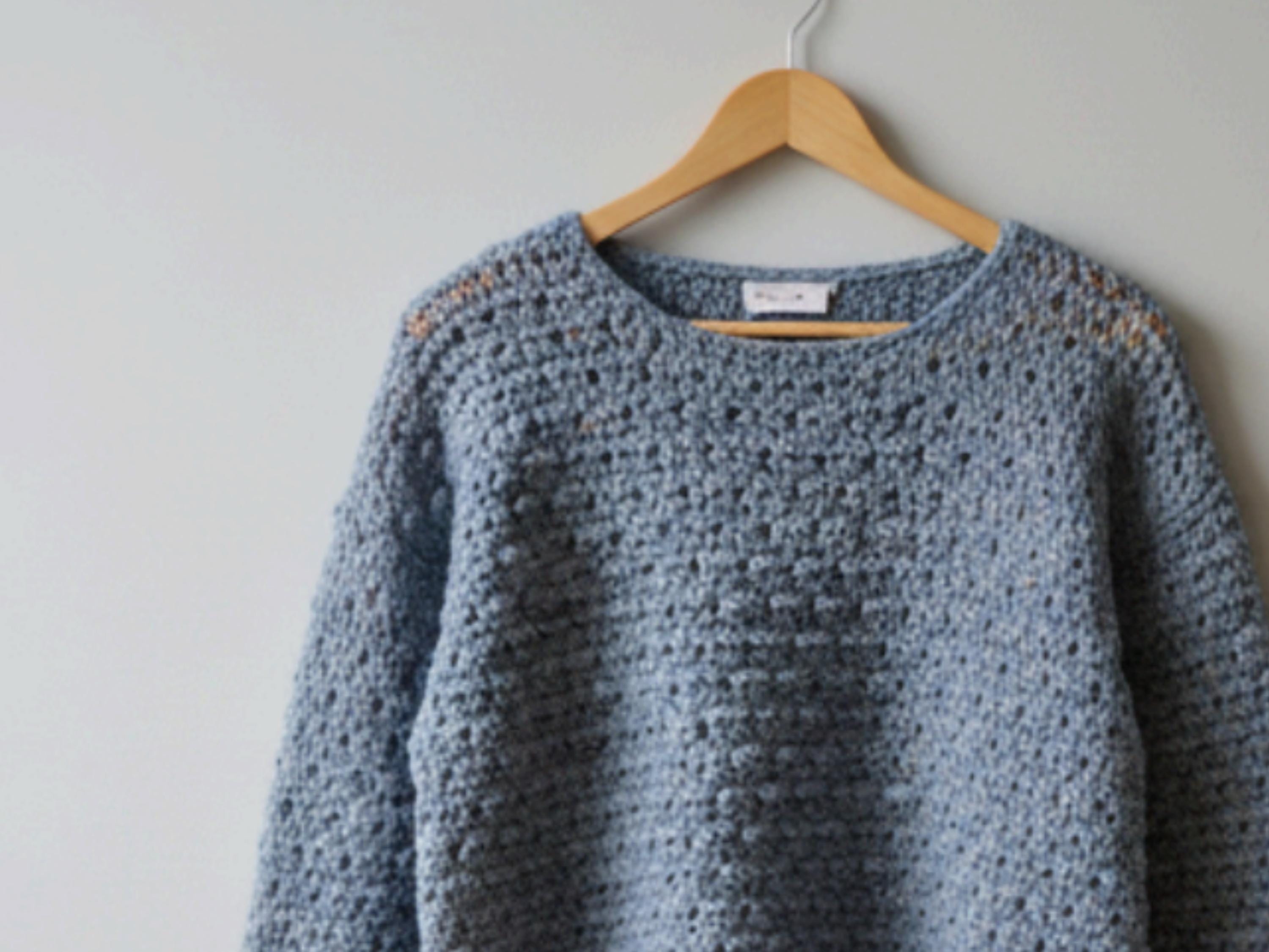 Womens Crochet Easy crochet Sweater | Women’s beginner pullover | Chunky Crochet Pullover Top Crochet PDF pattern