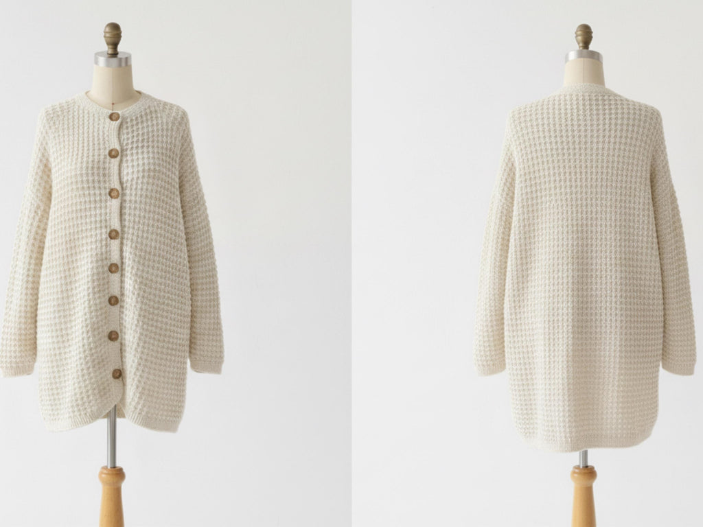 handmade crochet cardigan pattern pdf women easy waffle cardigan