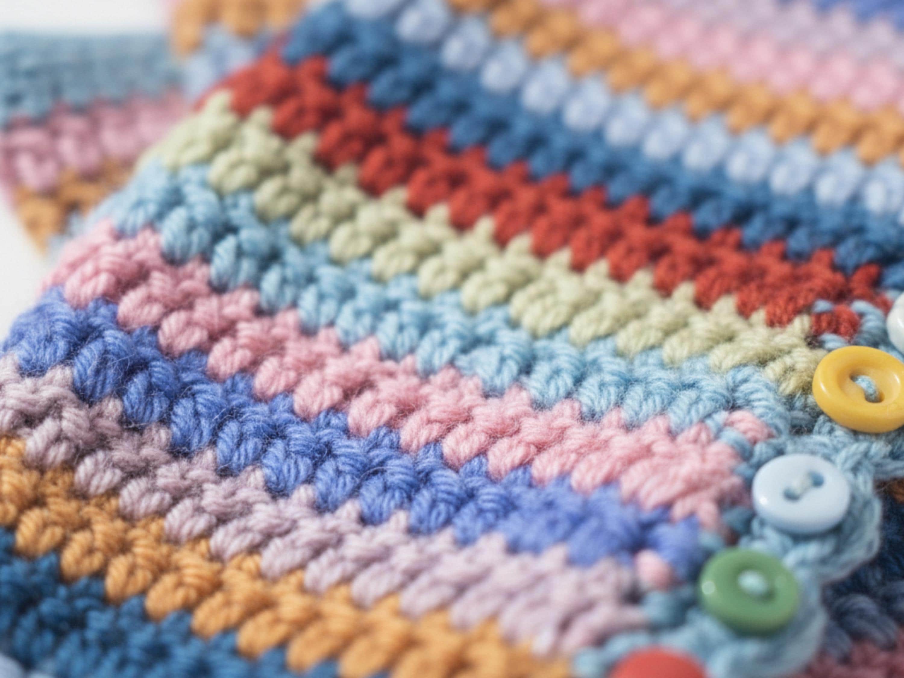 CROCHET PATTERN- Easy Fingerless Colorful Crochet Glove Pattern-Colorful fingerless gloves-Boho fingerless gloves