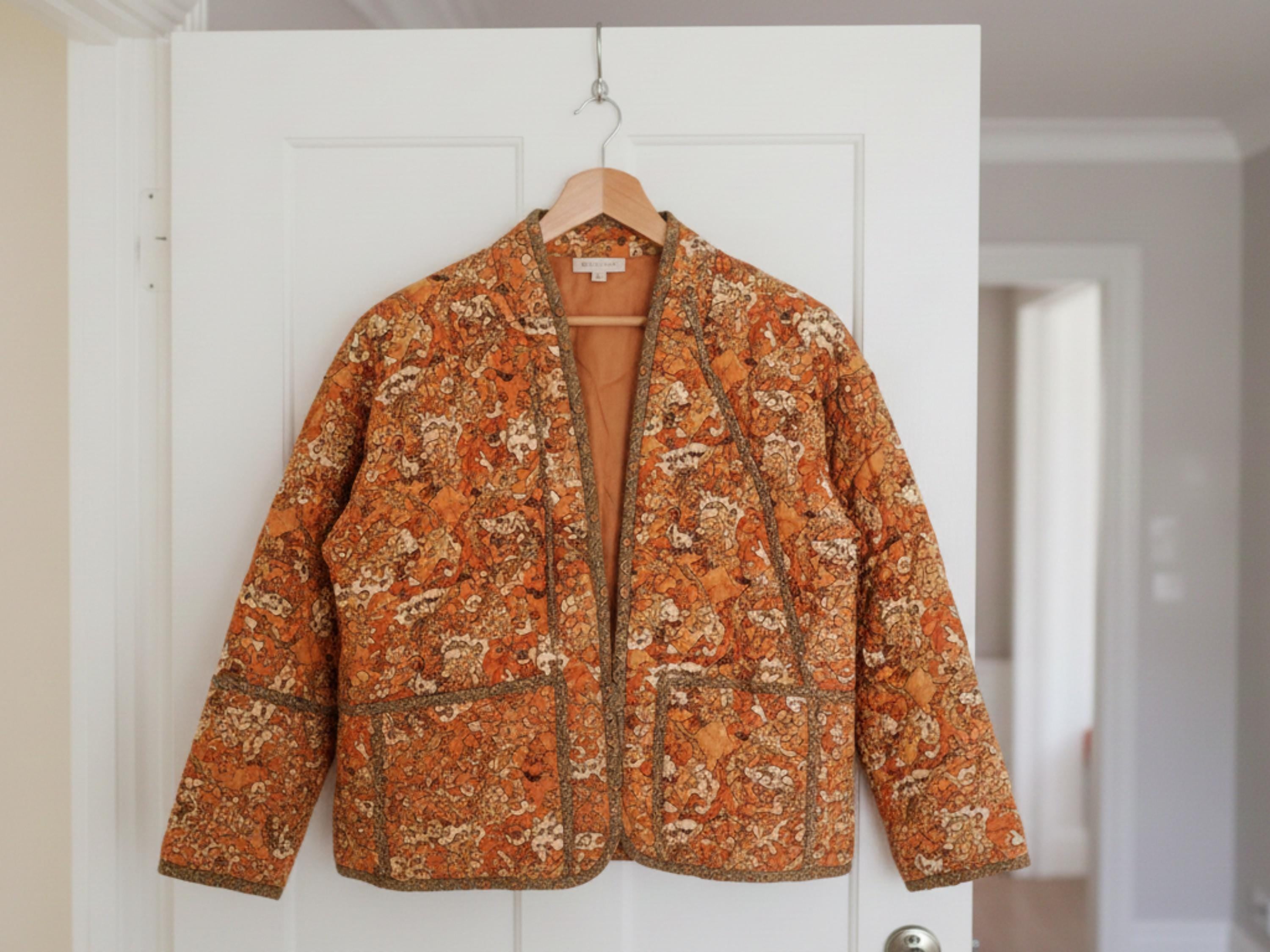 Quilted Boxy Jacket Kimono Sewing Pattern – One Size (Digital PDF Download)