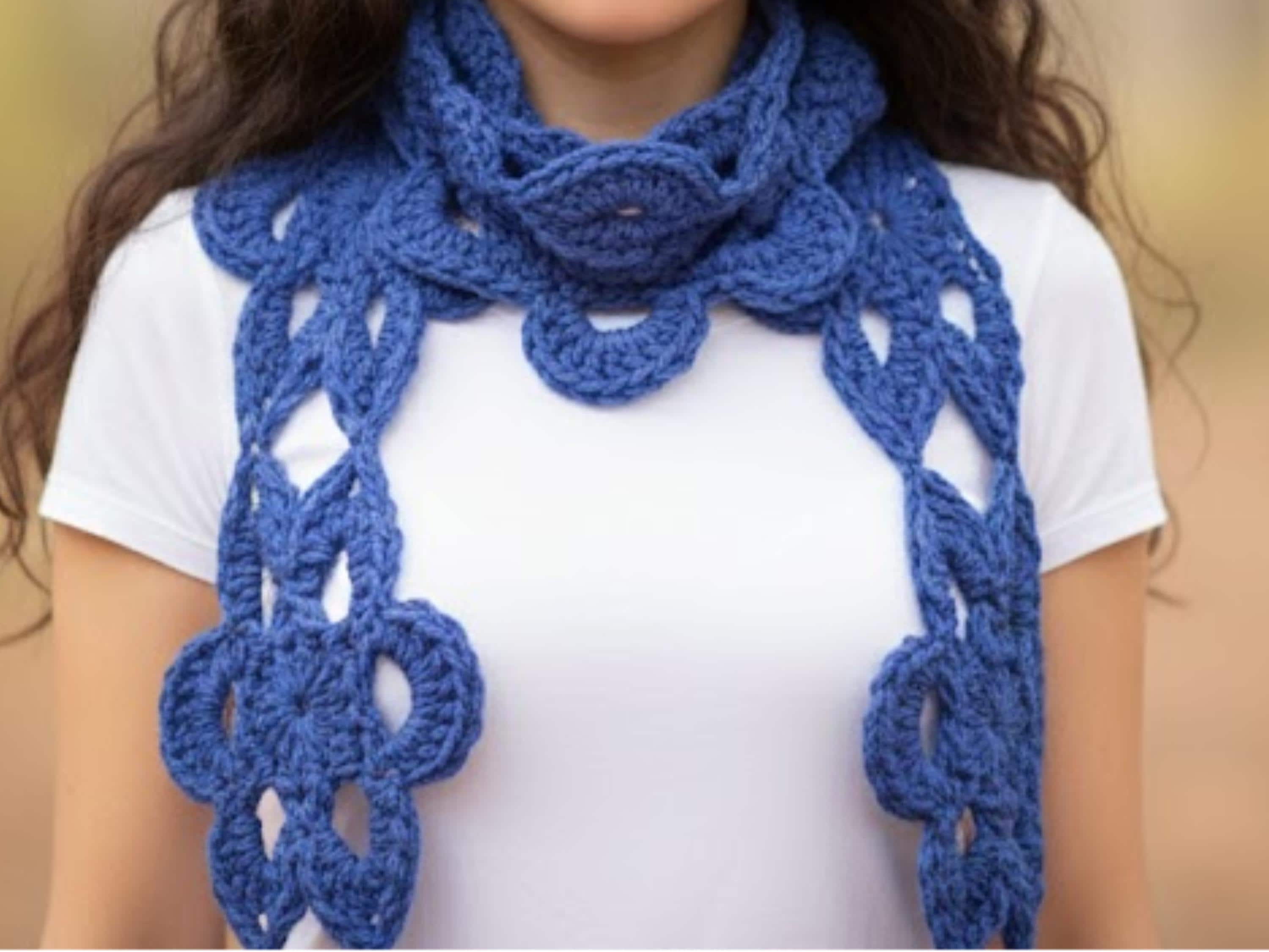 Crochet Easy Scarf Pattern-PDF