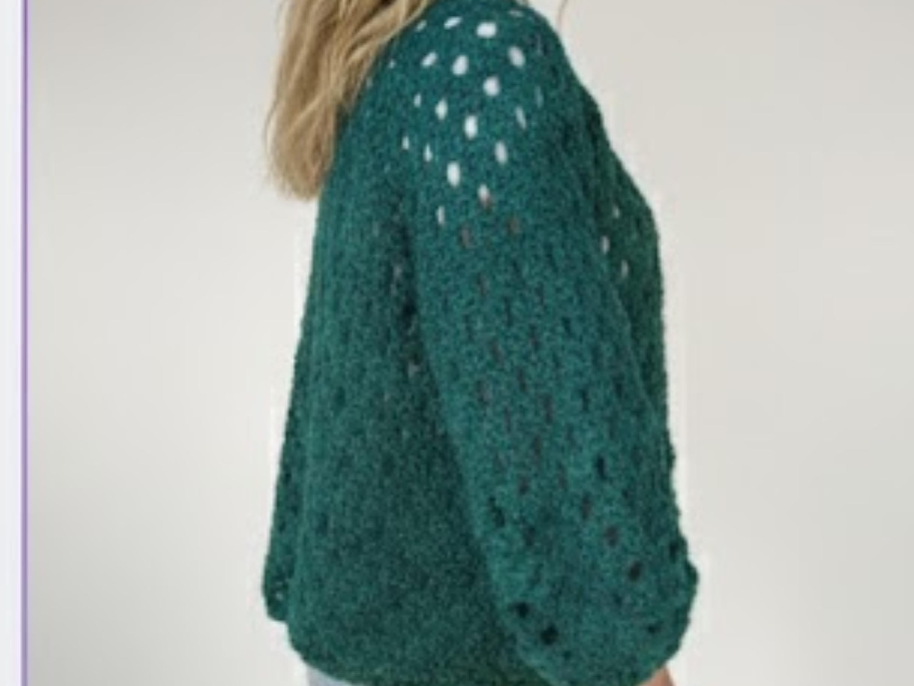 Womens Crochet Crochet cardigan pattern, Classic Granny Hexagon Cardigan Pattern, women's cardigan instant download pdf