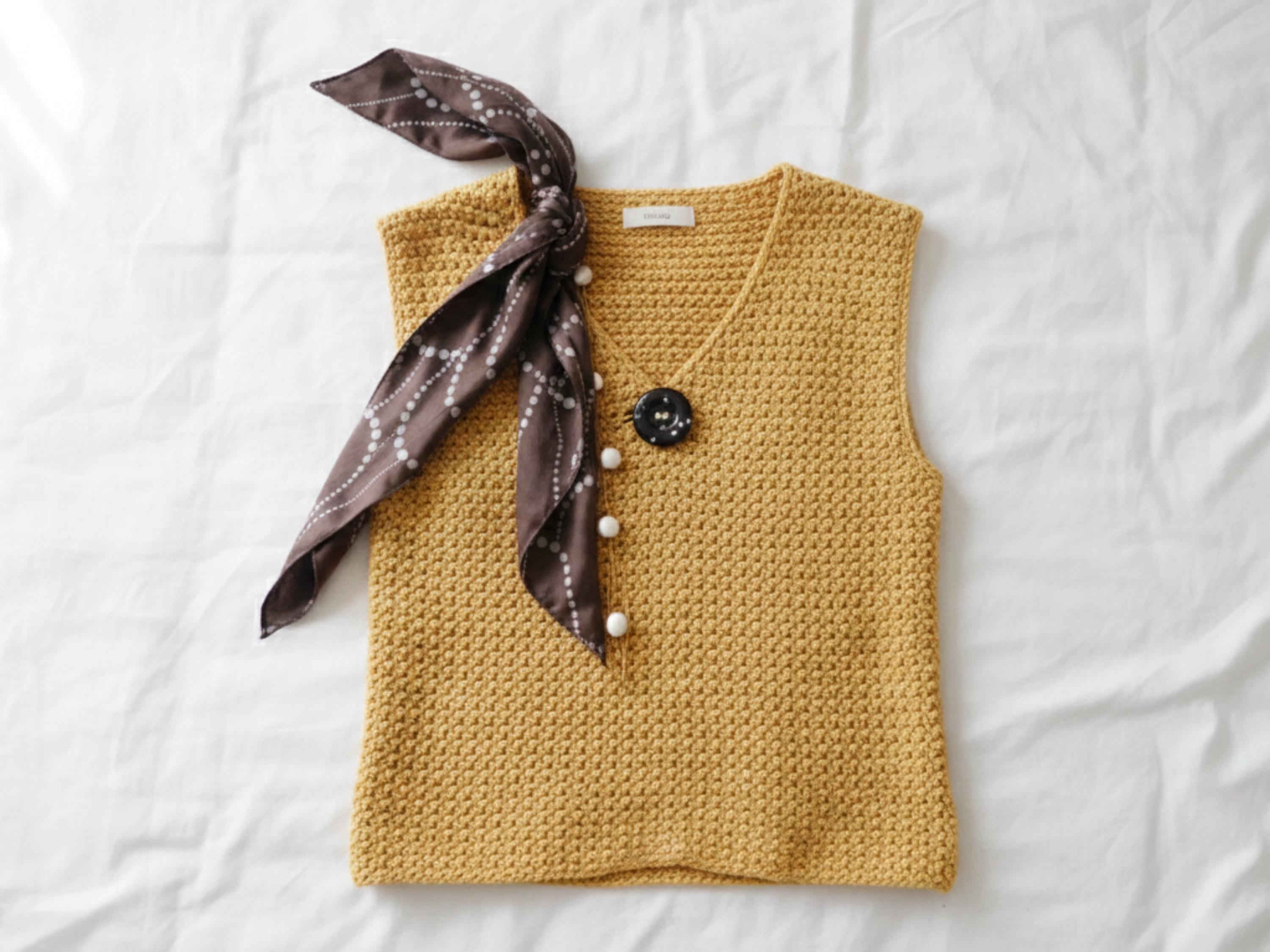 Womens Crochet Crochet Vest Pattern: Timeless Jumper (PDF Pattern) -V Neck vest for women