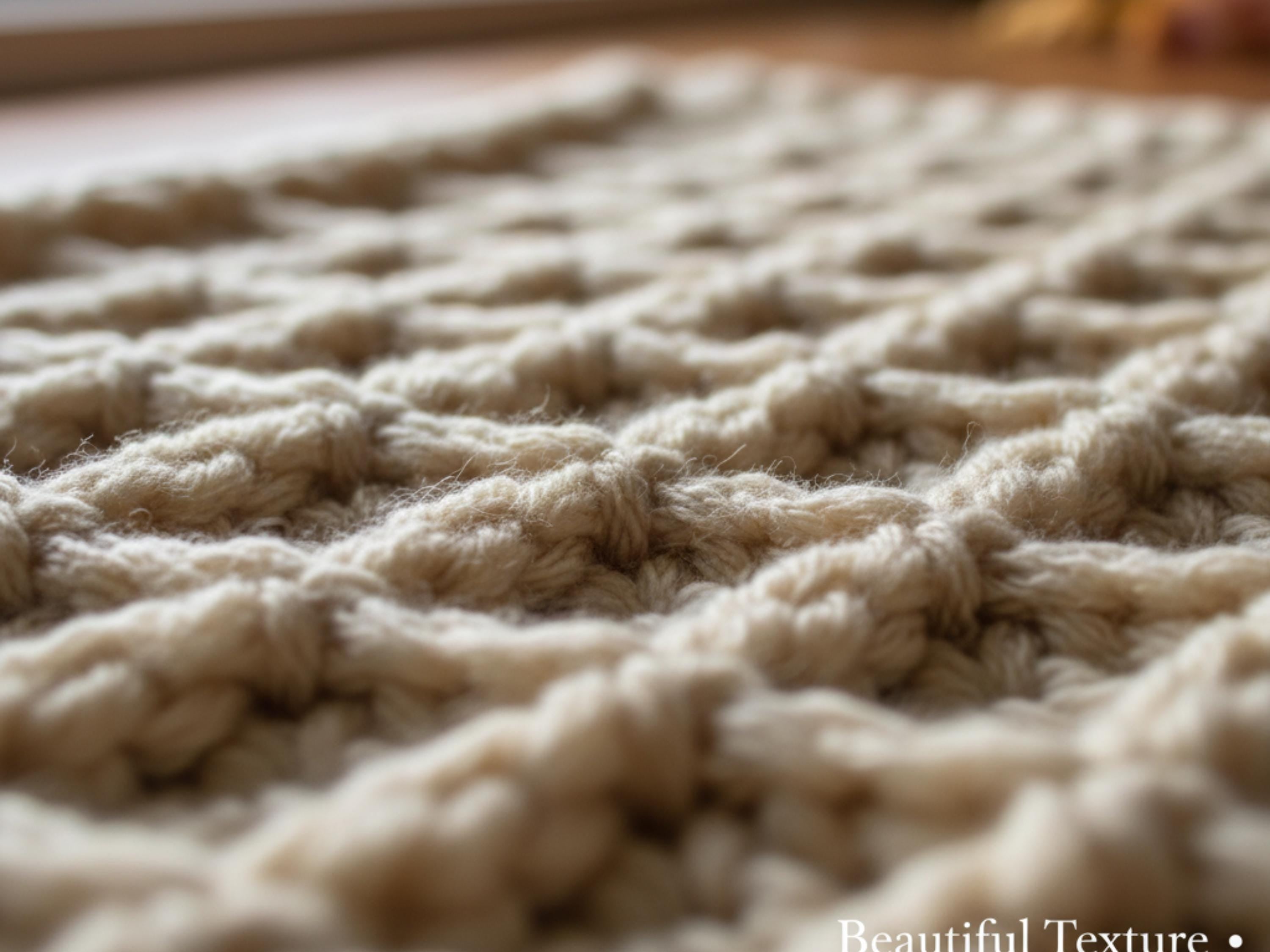 Crochet Easy Waffle Blanket |Cozy Christmas Throw & Afghan | Easy PDF Crochet Tutorial Download