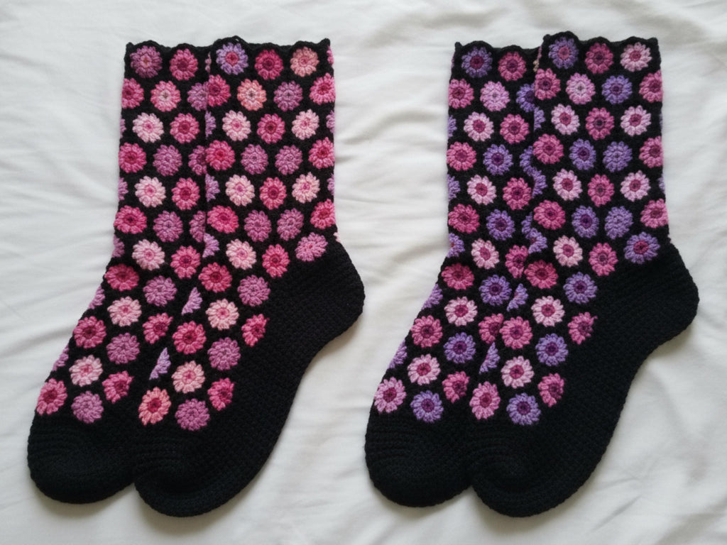 Easy Beginner Socks CROCHET PATTERN