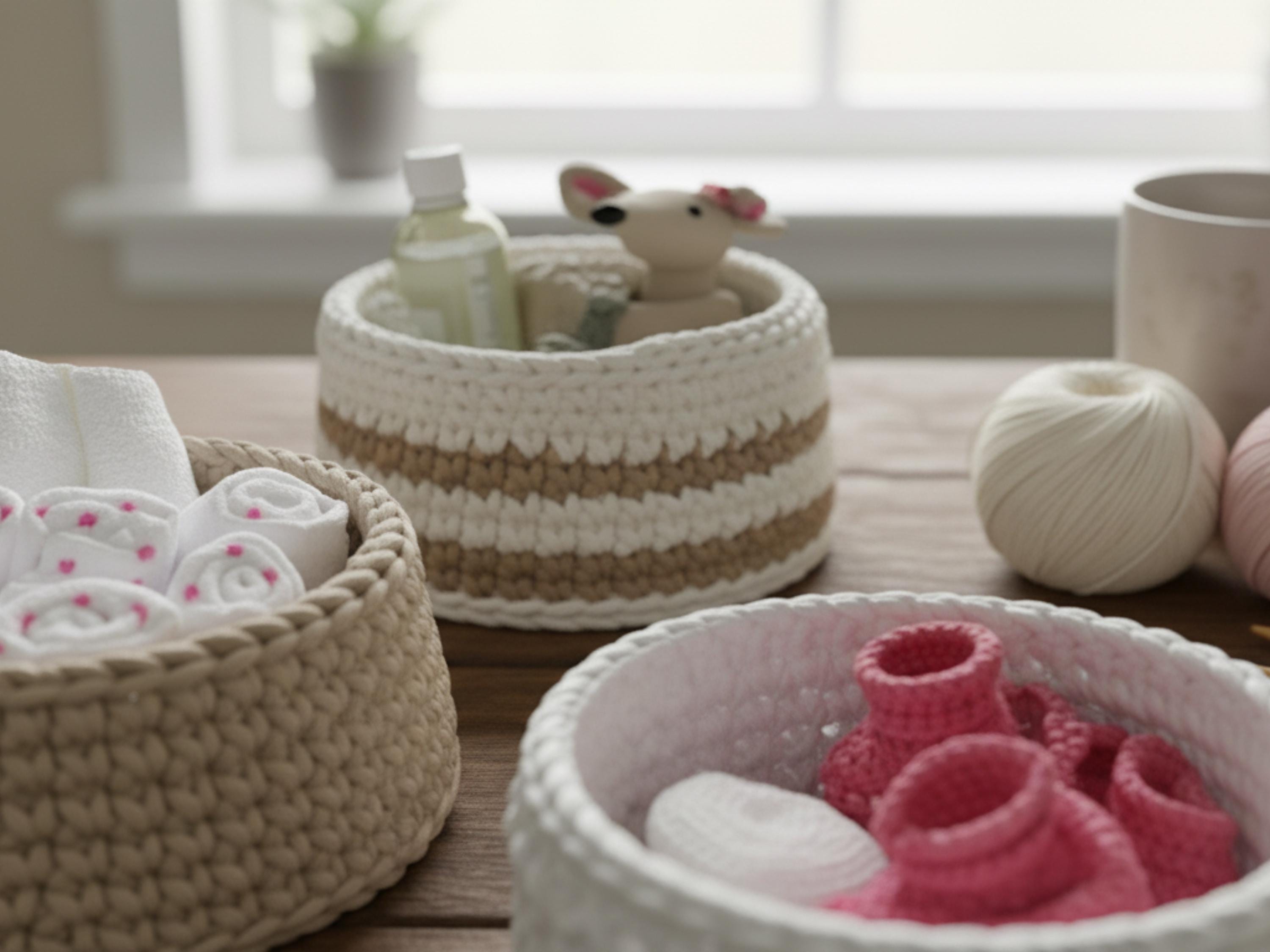 Easy Crochet Basket Pattern – Beginner Storage Basket Tutorial (PDF Download) FREE crochet journal