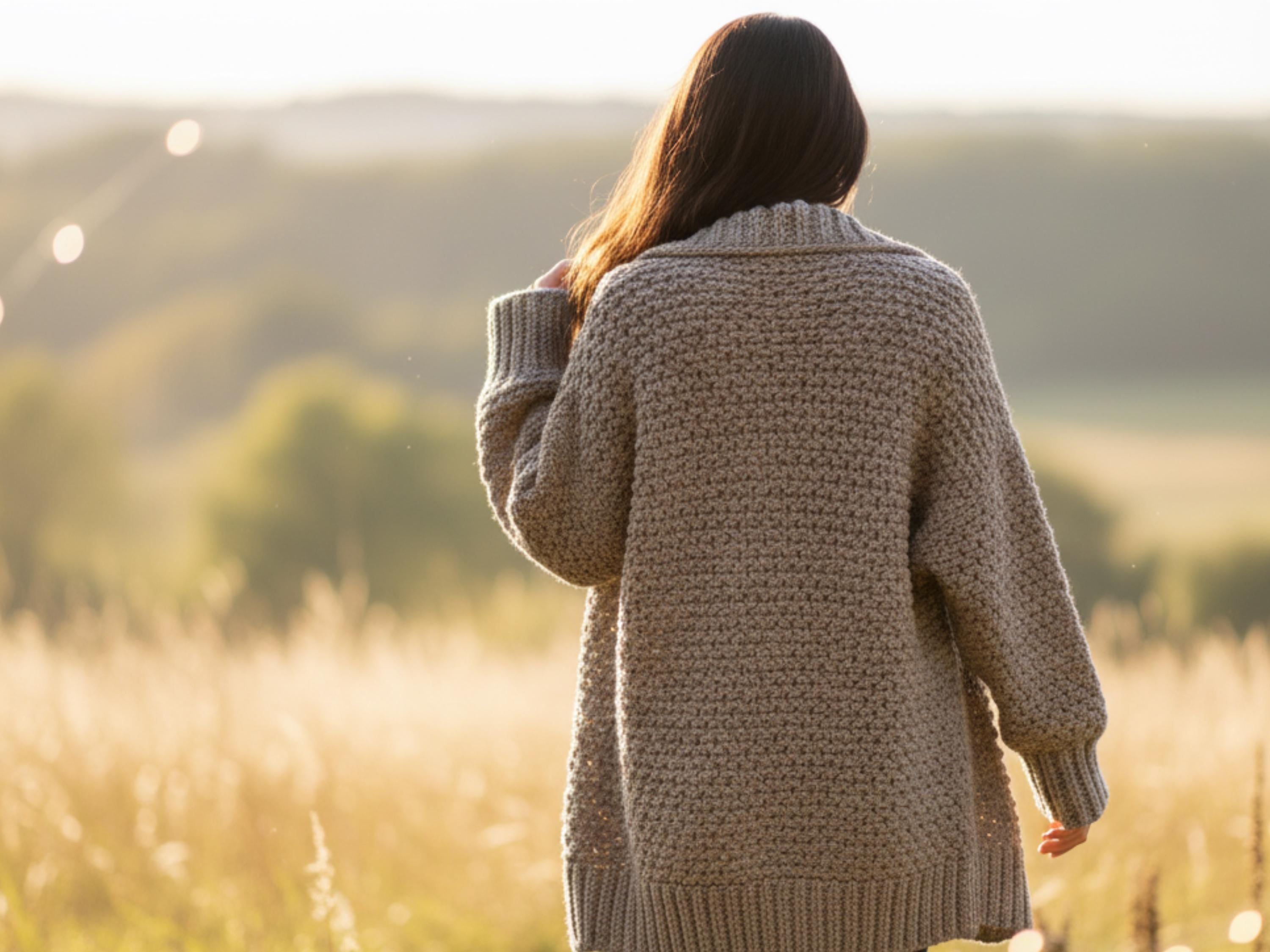 VINTAGE chunky cardigan knitting pattern Knitted Ribbed Cardigan Pattern: Easy Oversize Cardigan Coffee brown cardigan knitting pattern