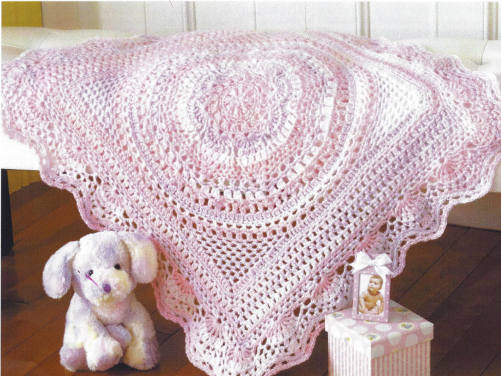 Crochet Blanket Easy Blanket Crochet Pattern-Baby Blanket  PDF-Instant download