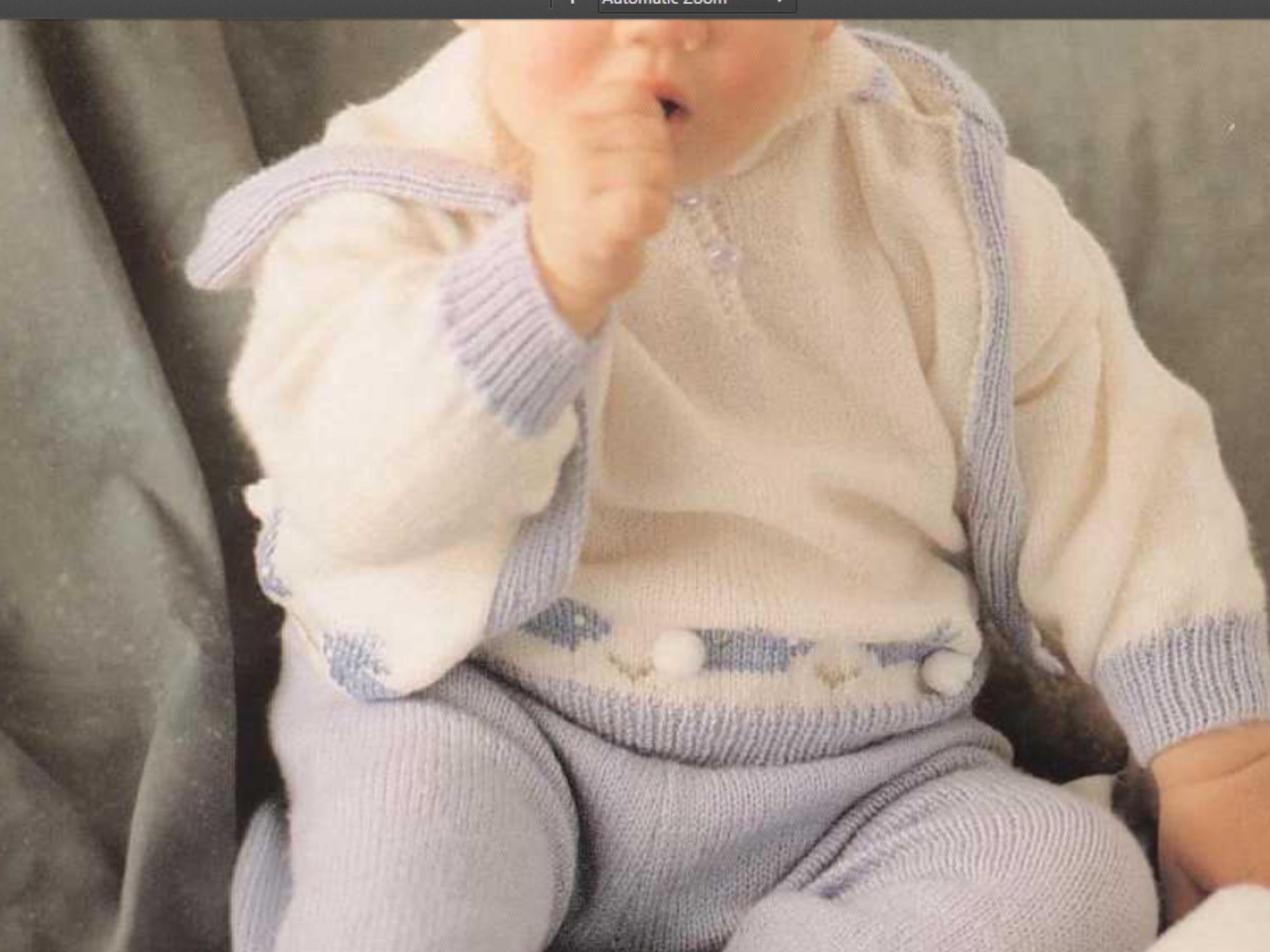 baby knitting patterns-Bundle of 8 vintage  patterns