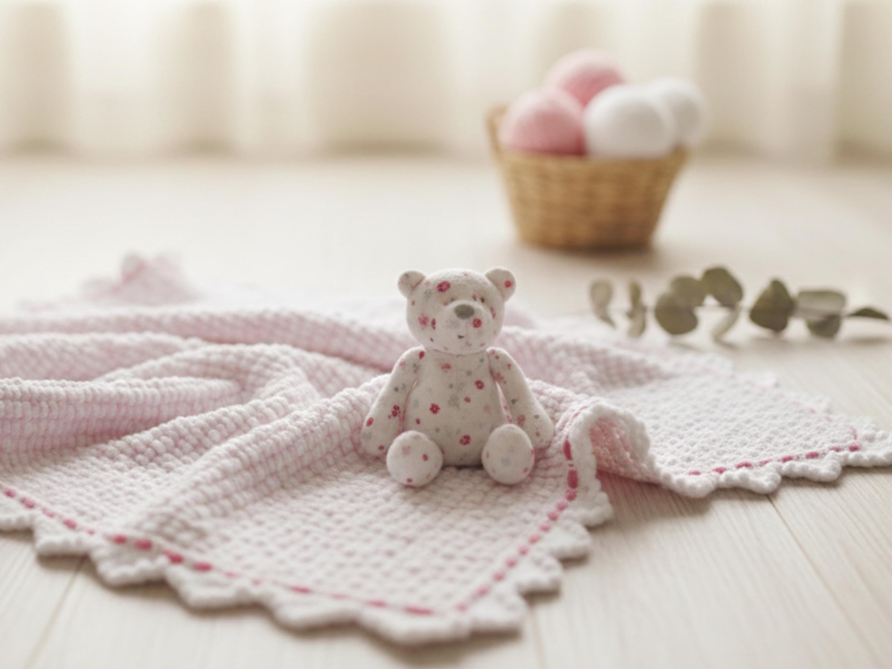 Baby knitting patterns-Baby Snowball Blanket Knitting Pattern: Gorgeous baby blankets- 4 styles (PDF Download)