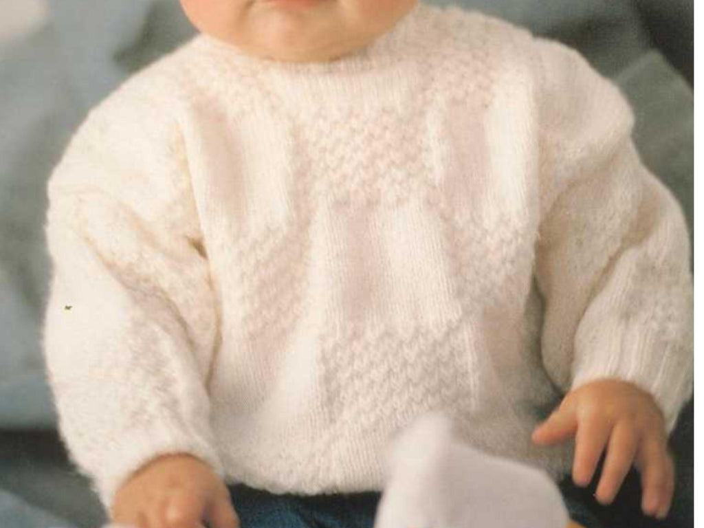 baby knitting patterns-Bundle of 8 vintage  patterns