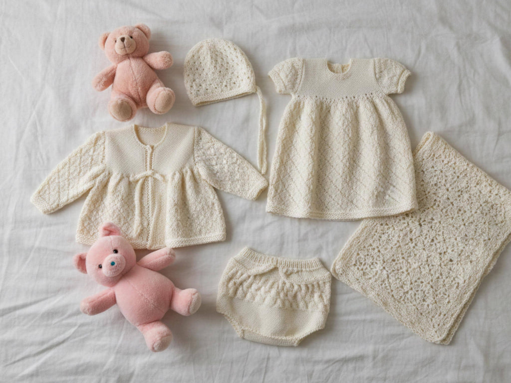 Baby Knitting Patterns-Bundle of 10 patterns pdf -Instant Download