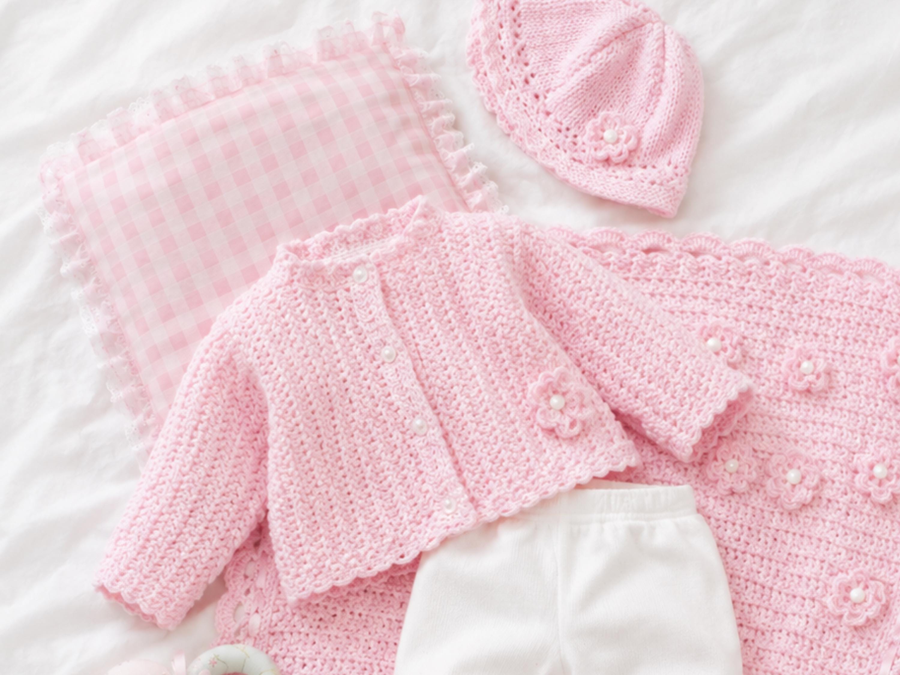 Baby Crochet Pattern Bundle – Blanket, Romper, Jacket, Hat (PDF Download)