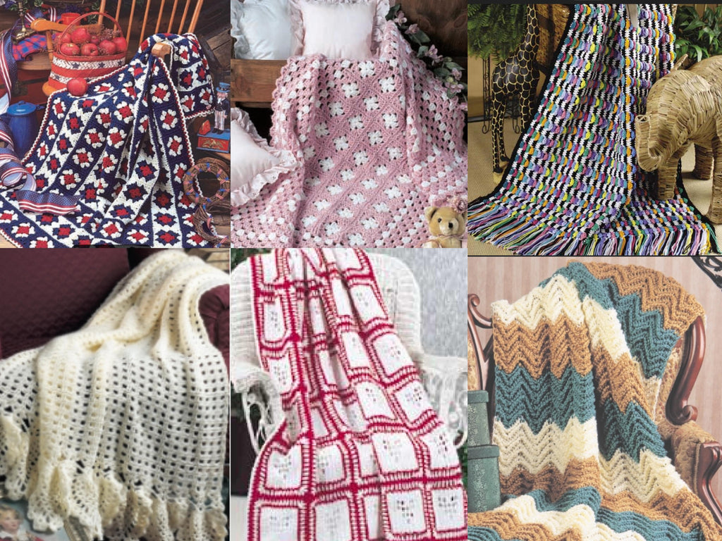 30+ Luxury Crochet blanket Patterns | Instant PDF Download |