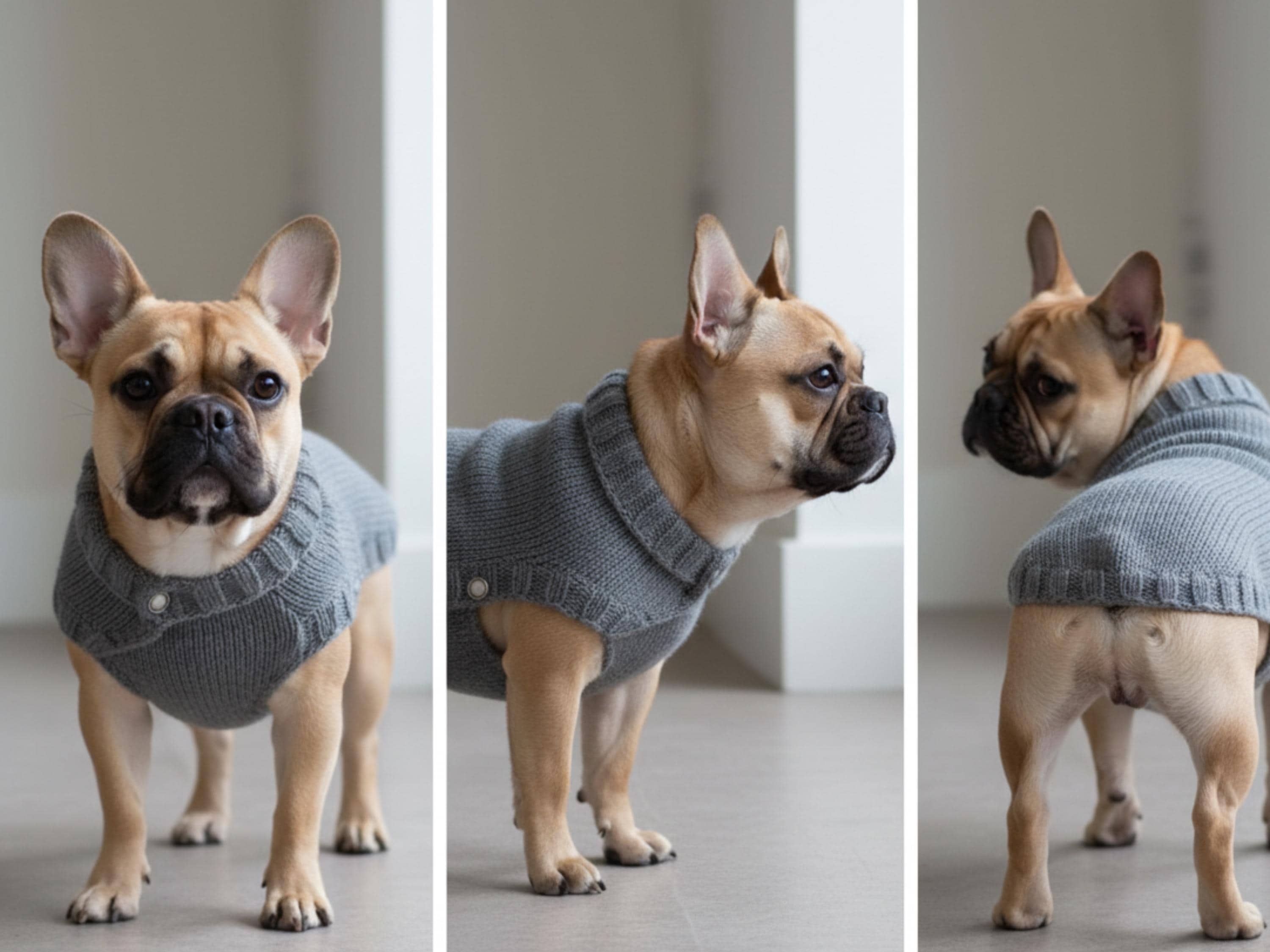 Dog Coat Knitting Pattern | DK Yarn, 11 Sizes (PDF Pattern)