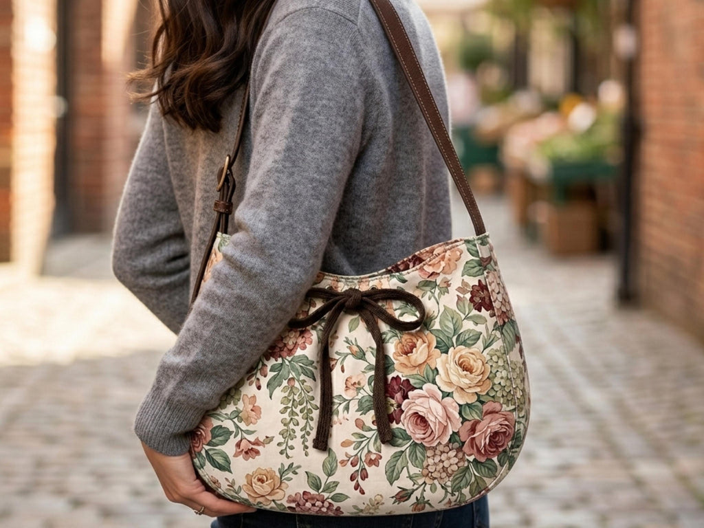 How to Sew the Hobo Tie Bag Sewing Pattern-Beginner-Friendly  Shoulder Bag (PDF Download)