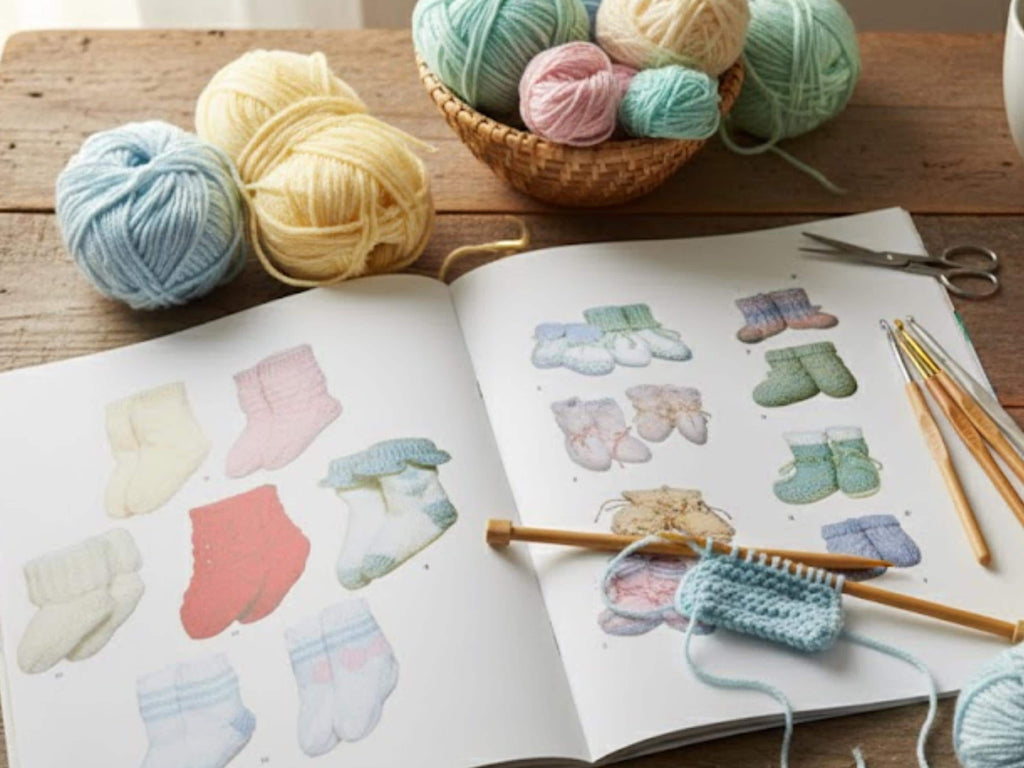 RETIREMENT SALE *24 Knitted Baby Booties Patterns Bundle, Beginner Friendly (PDF Download)