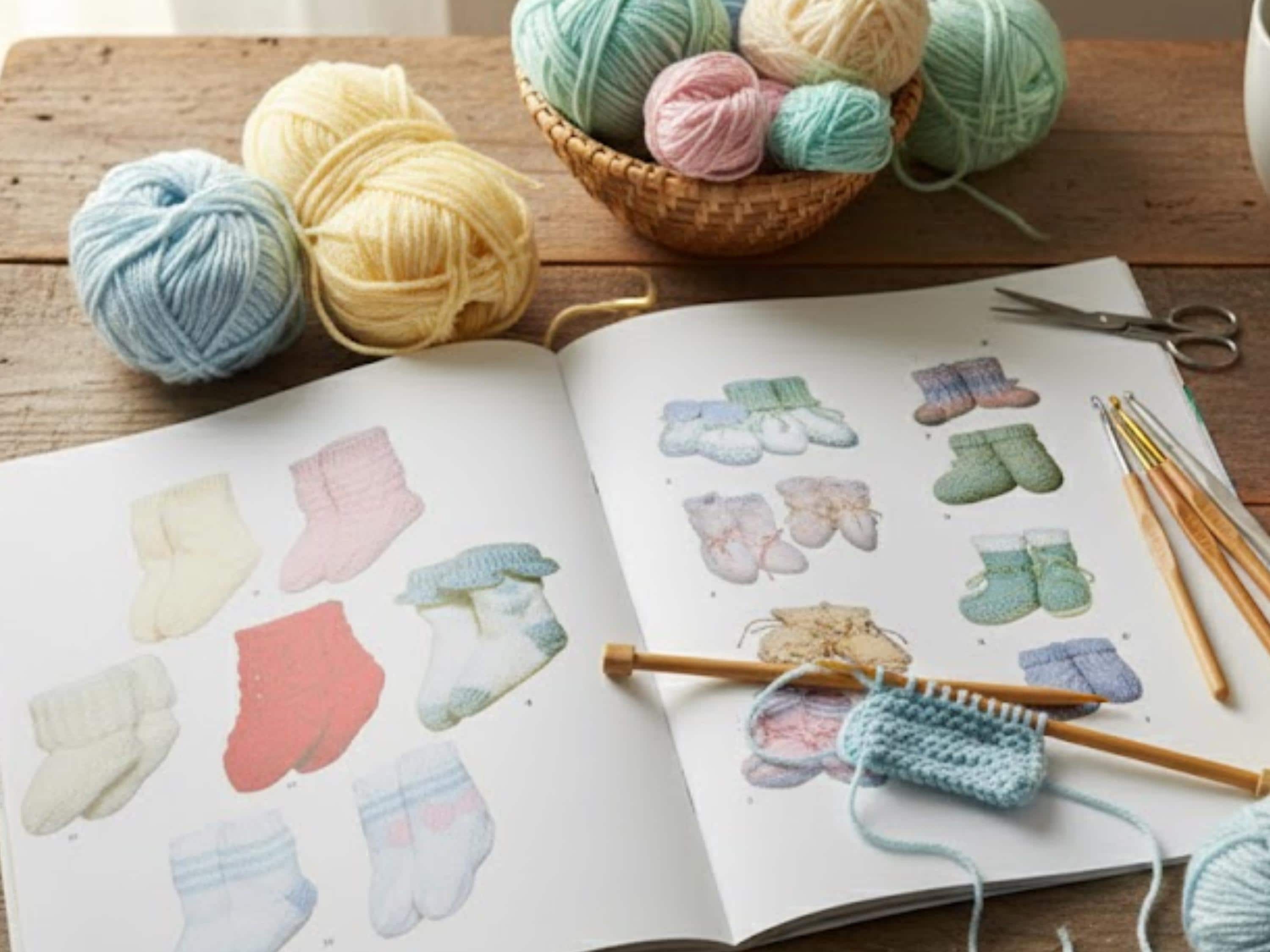 RETIREMENT SALE *24 Knitted Baby Booties Patterns Bundle, Beginner Friendly (PDF Download)