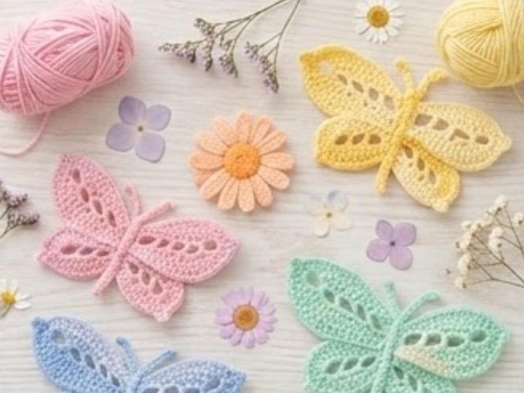 RETIREMENT SALE *Easy Crochet Butterfly Pattern – Step-by-Step Guide for Beginners & DIY Crochet Projects
