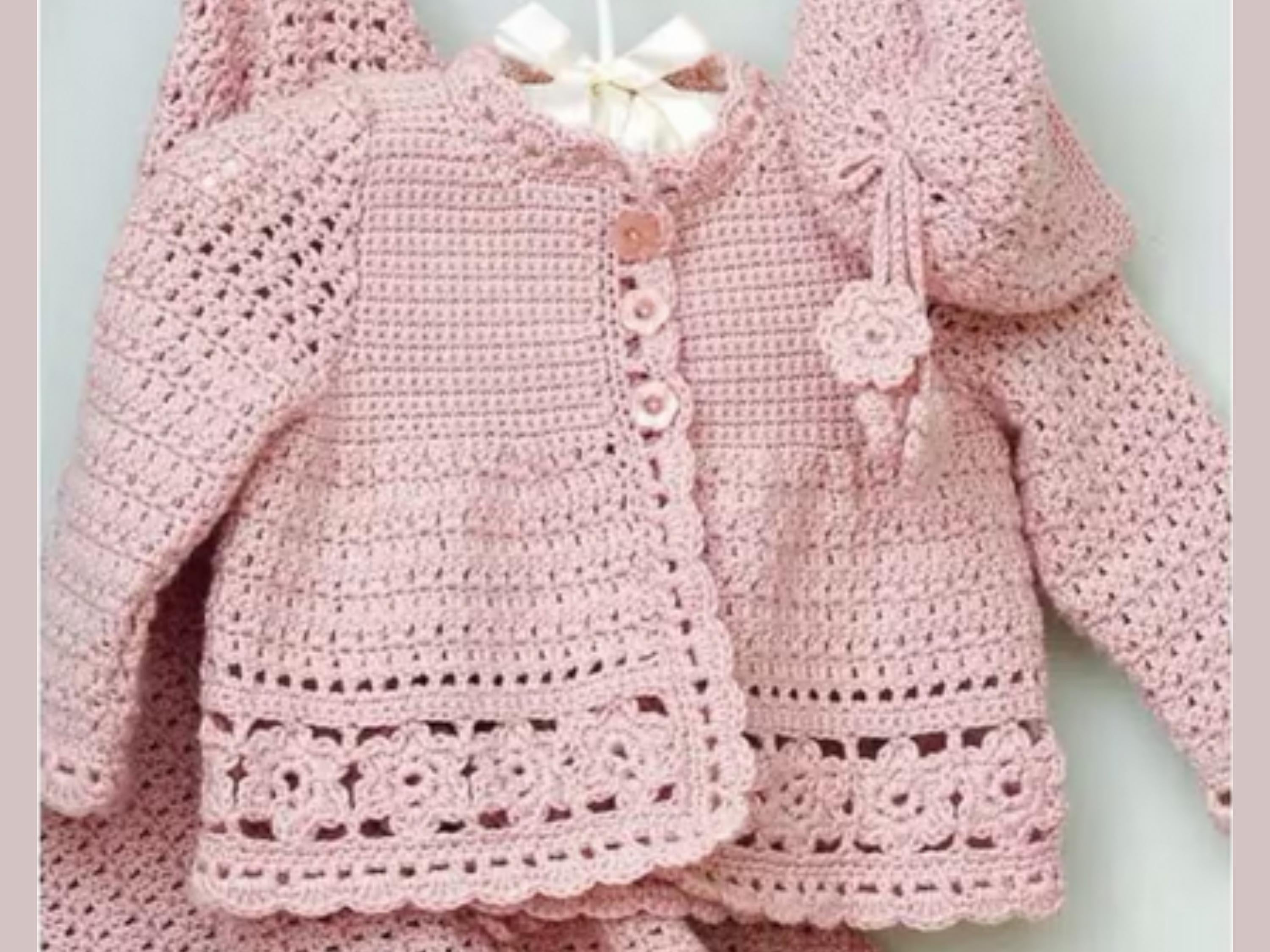 Baby Crochet Cardigan, Hat, Blanket Pattern (Birth-18 Months) DK 8ply PDF-Baby shower Gift,New Mom gift,Baby birthday gift DIY Handmade gift