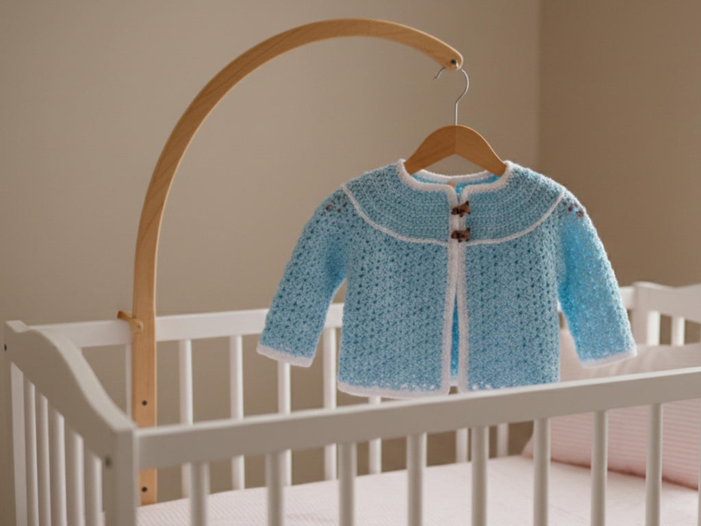 Girls crochet top pattern-Easy Crochet Baby Cardigan Pattern | Beginner Sweater (PDF Pattern)