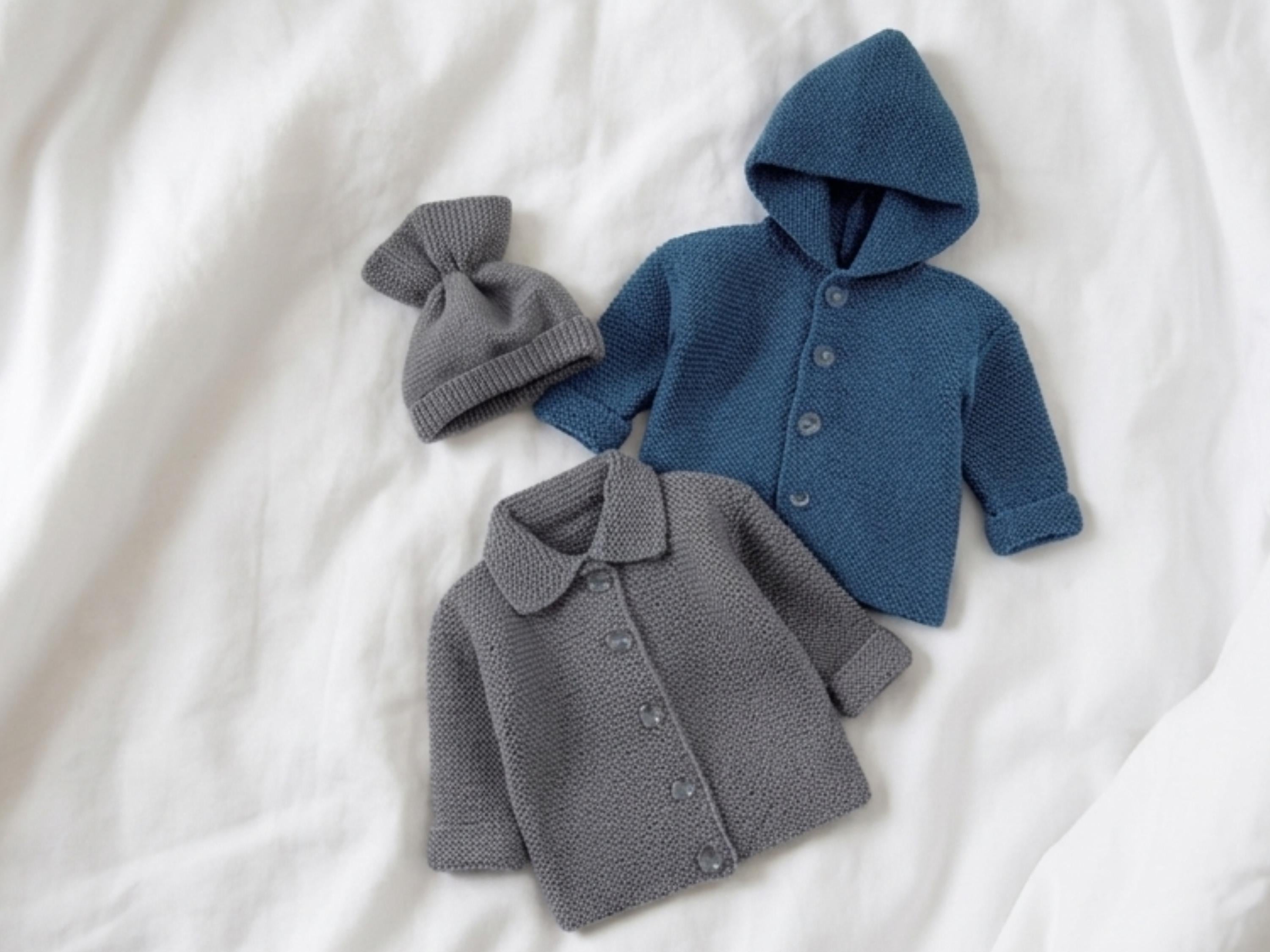 Boys knitting pattern Cardigan and Hat Knitting Pattern (PDF Download) DK Yarn