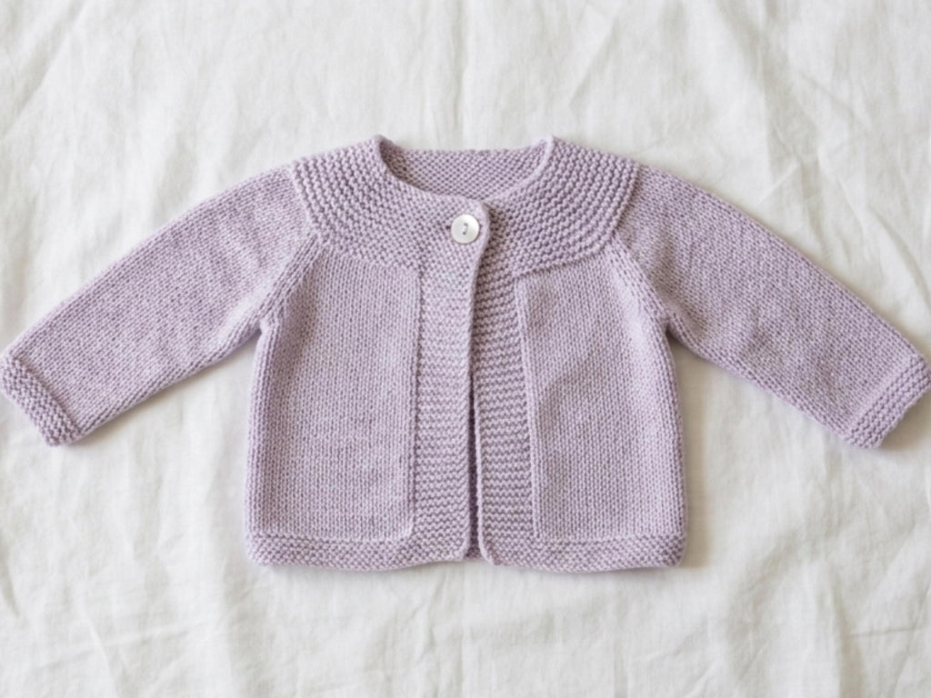 Baby Girl Swing Jacket Knitting Pattern –   Cardigan (PDF Download)